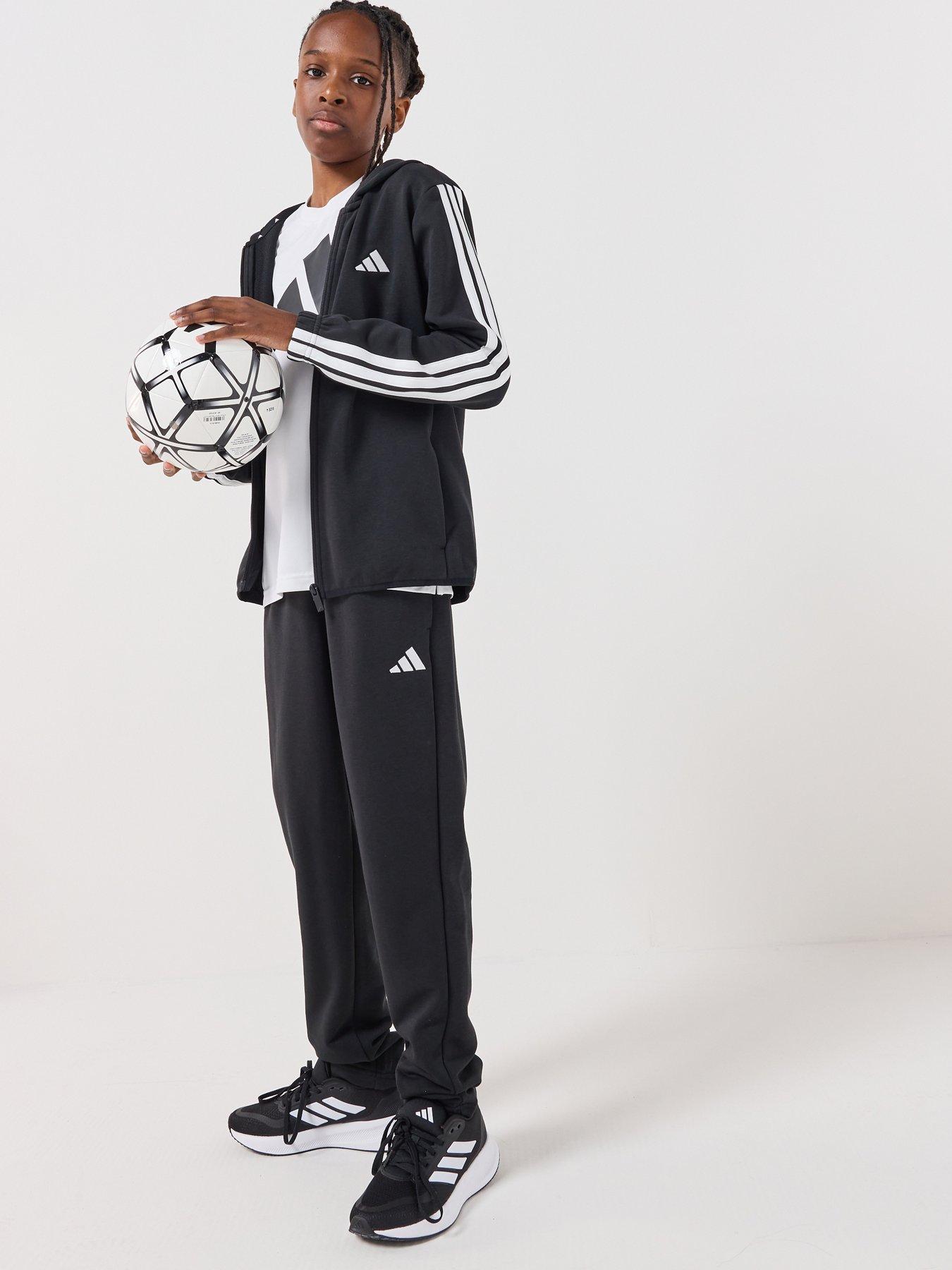 adidas Sportswear Junior Unisex Essentials Tracksuit - Black