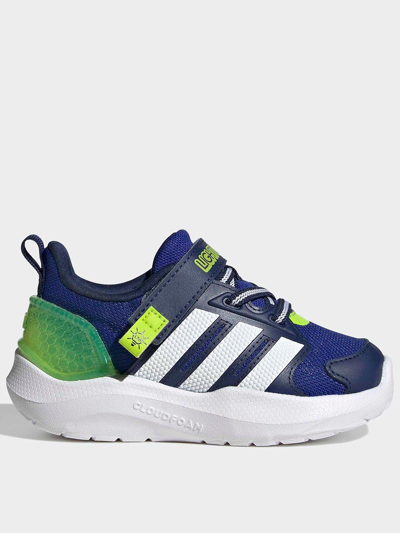 adidas-sportswear-infant-unisex-lightorama-trainers-blue