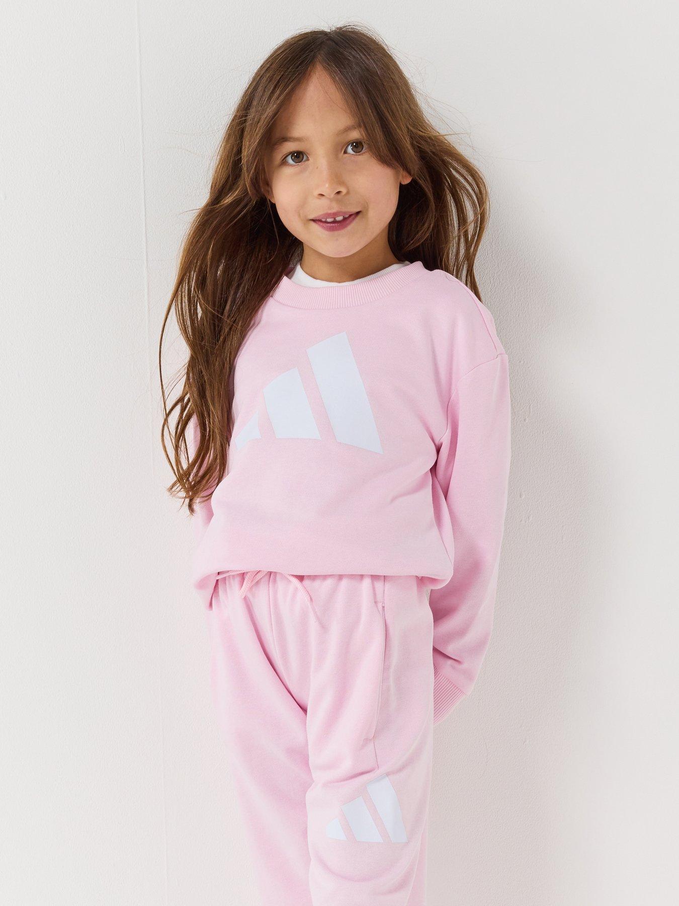 adidas Sportswear Kids Unisex Essentials Jogger Set - Pink