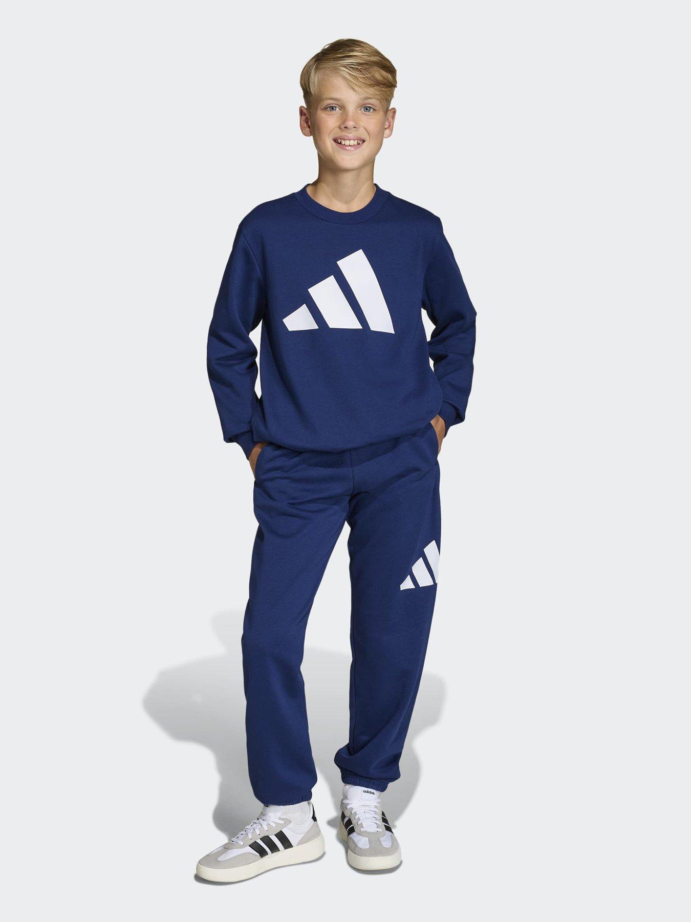 adidas-sportswear-junior-boys-essentials-jogger-blue