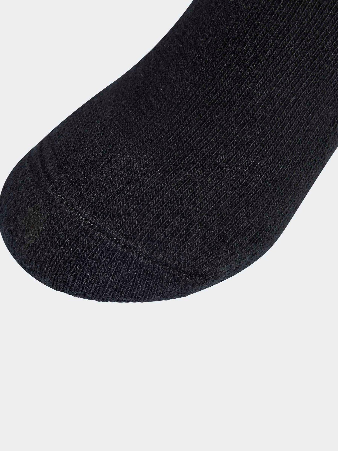 Image 3 of 4 of adidas Sportswear Kids Linear Ankle Socks 5 Pairs - Black