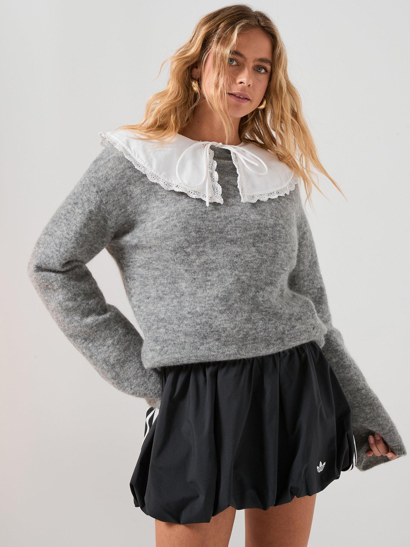 Image 4 of 6 of adidas Originals Women's Balloon Skirt - Black
