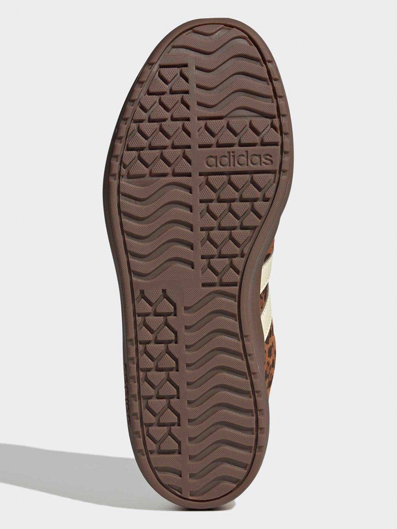 Image 5 of 6 of adidas Sportswear Womens Vl Court Bold Leopard Trainers - Brown