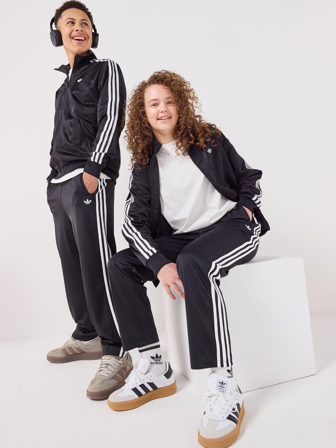 adidas Originals Junior Unisex Firebird Track Pants - Black