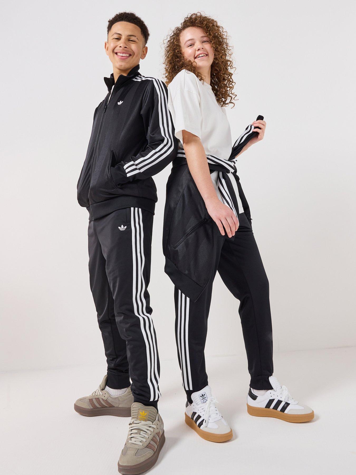 adidas Originals Junior Unisex SST Track Pants - Black
