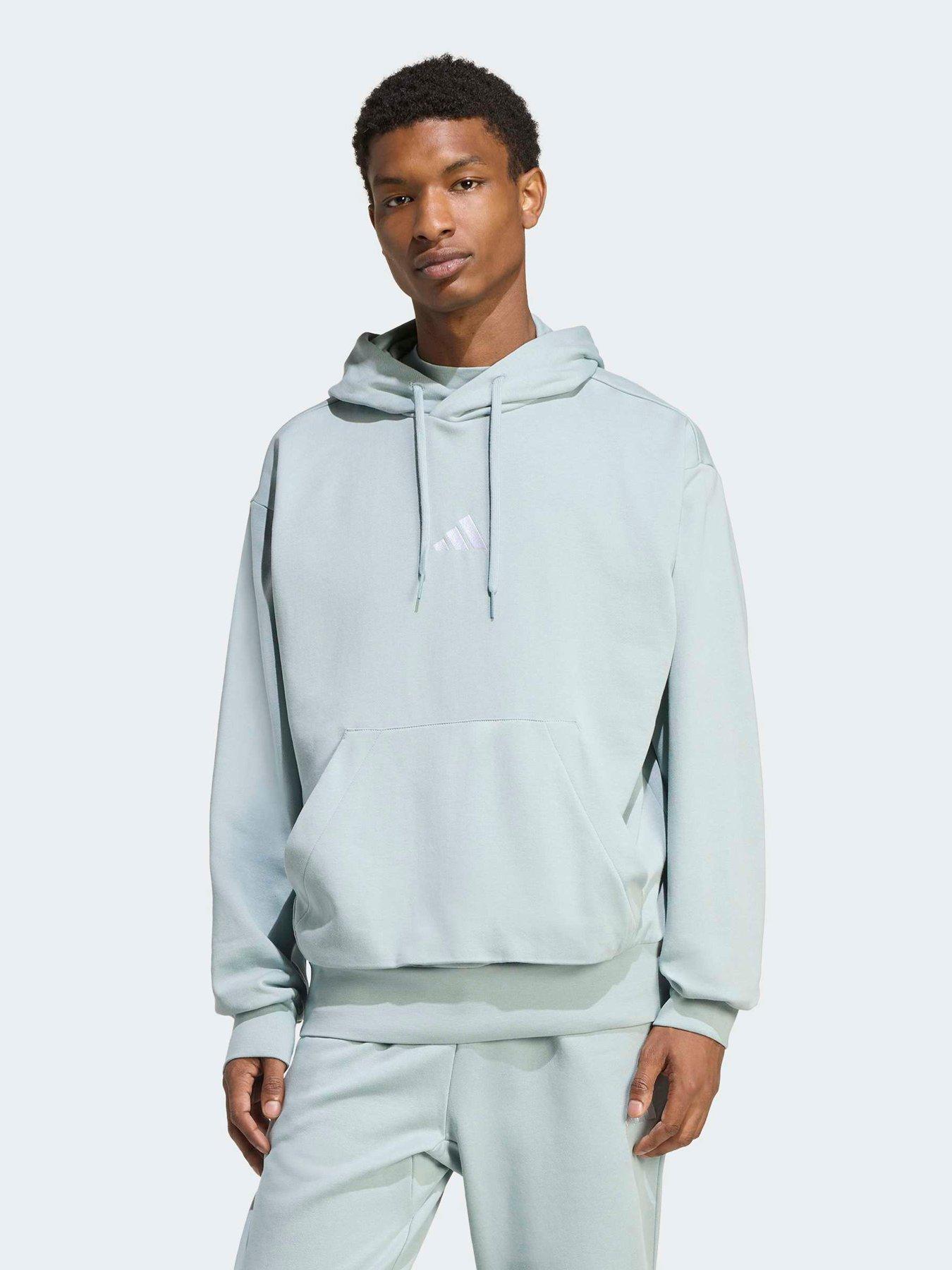 adidas Sportswear Men's Essentials Feelcozy Fleece Hoodie - Green