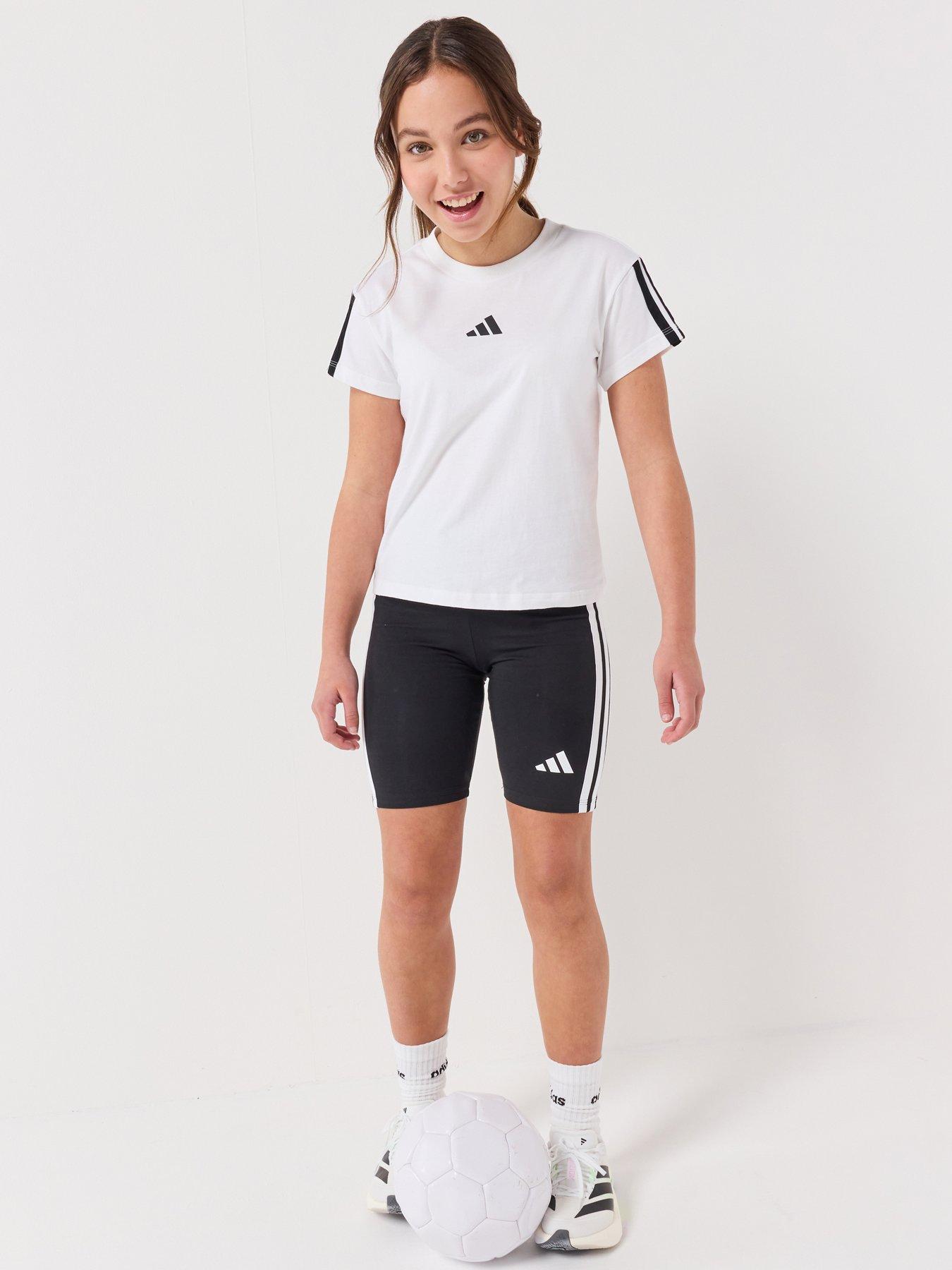adidas Sportswear Junior Girls Essentials T-Shirt - White