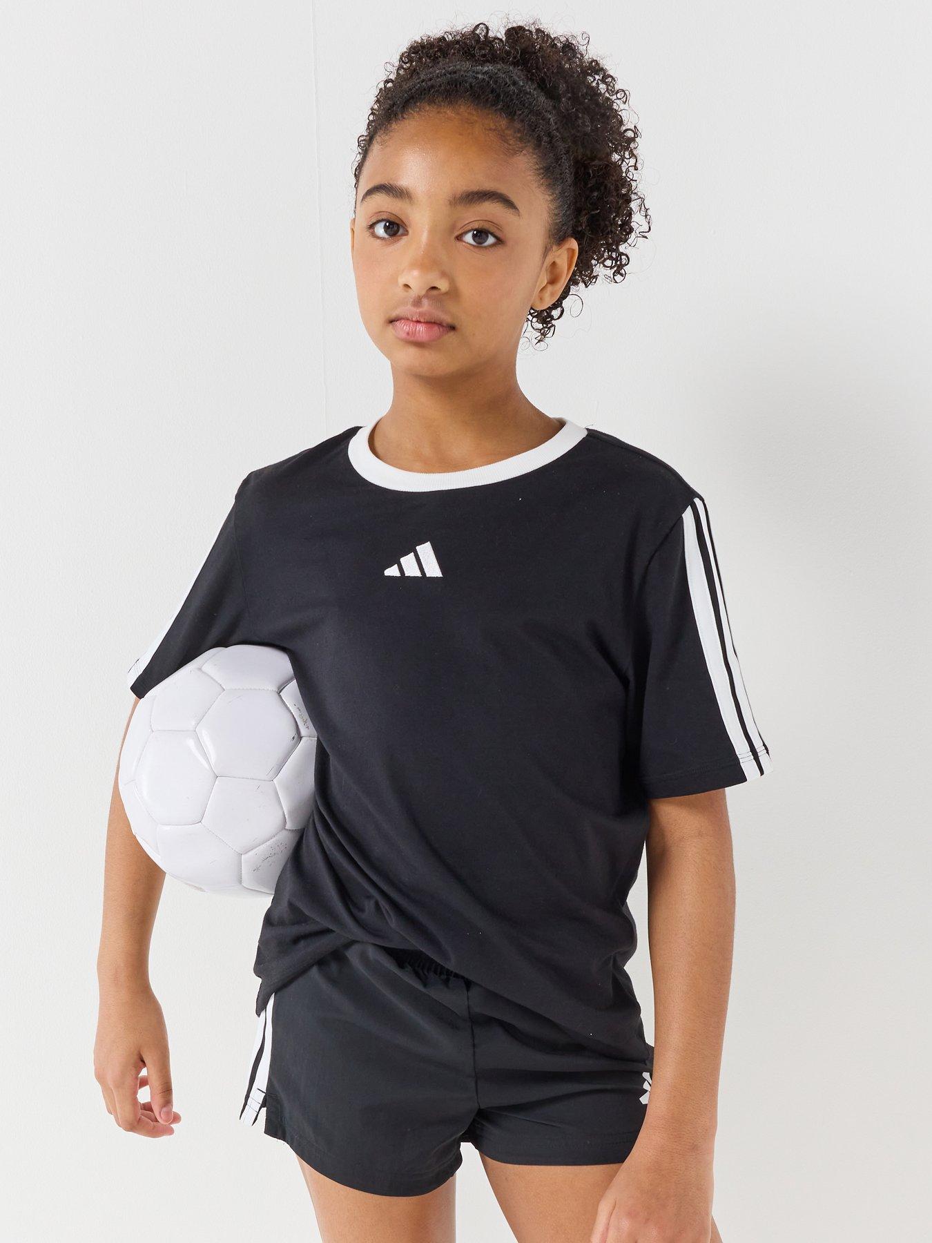 adidas Sportswear Junior Girls Essentials T-Shirt - Black
