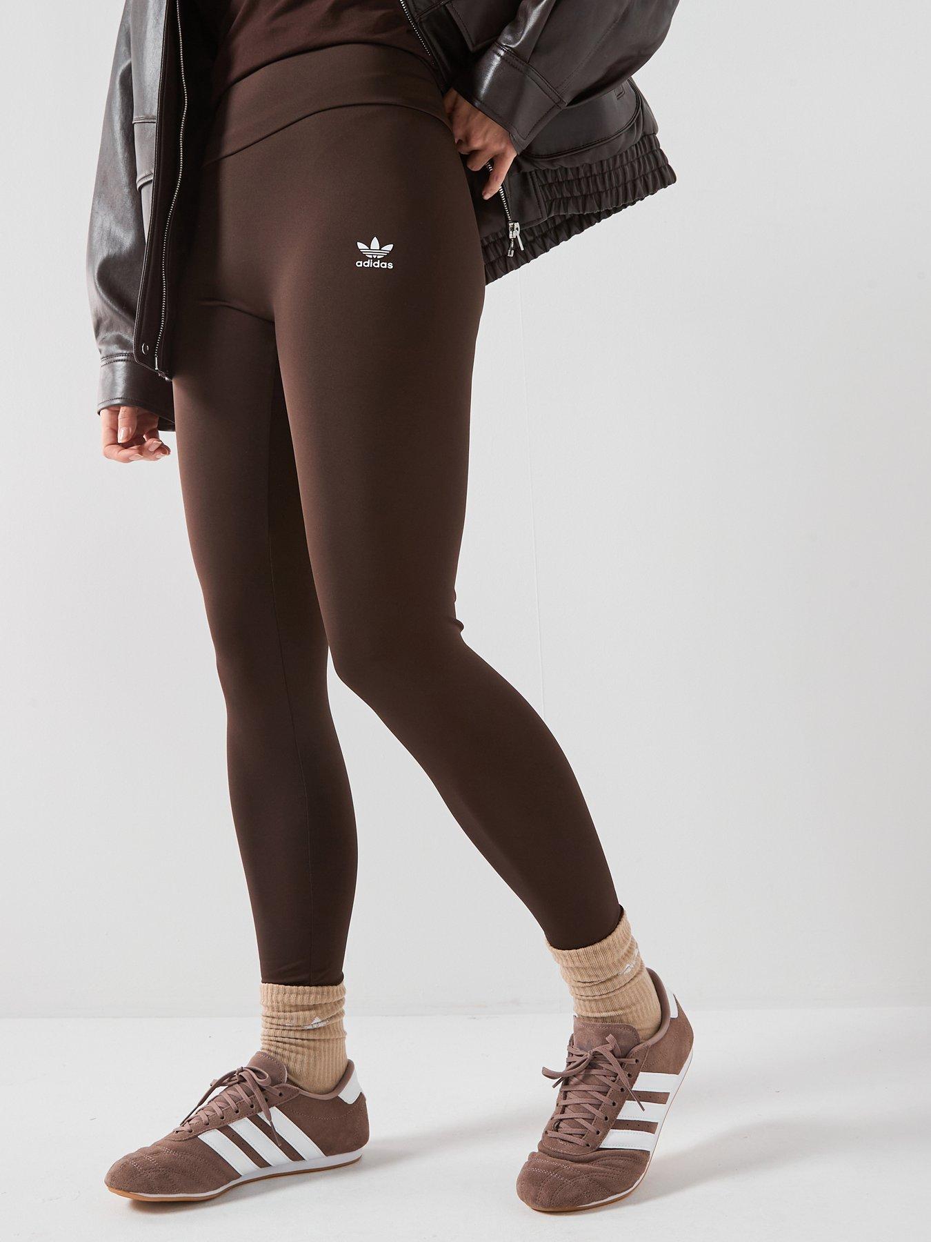 adidas-originals-womens-essentials-leggings-brown