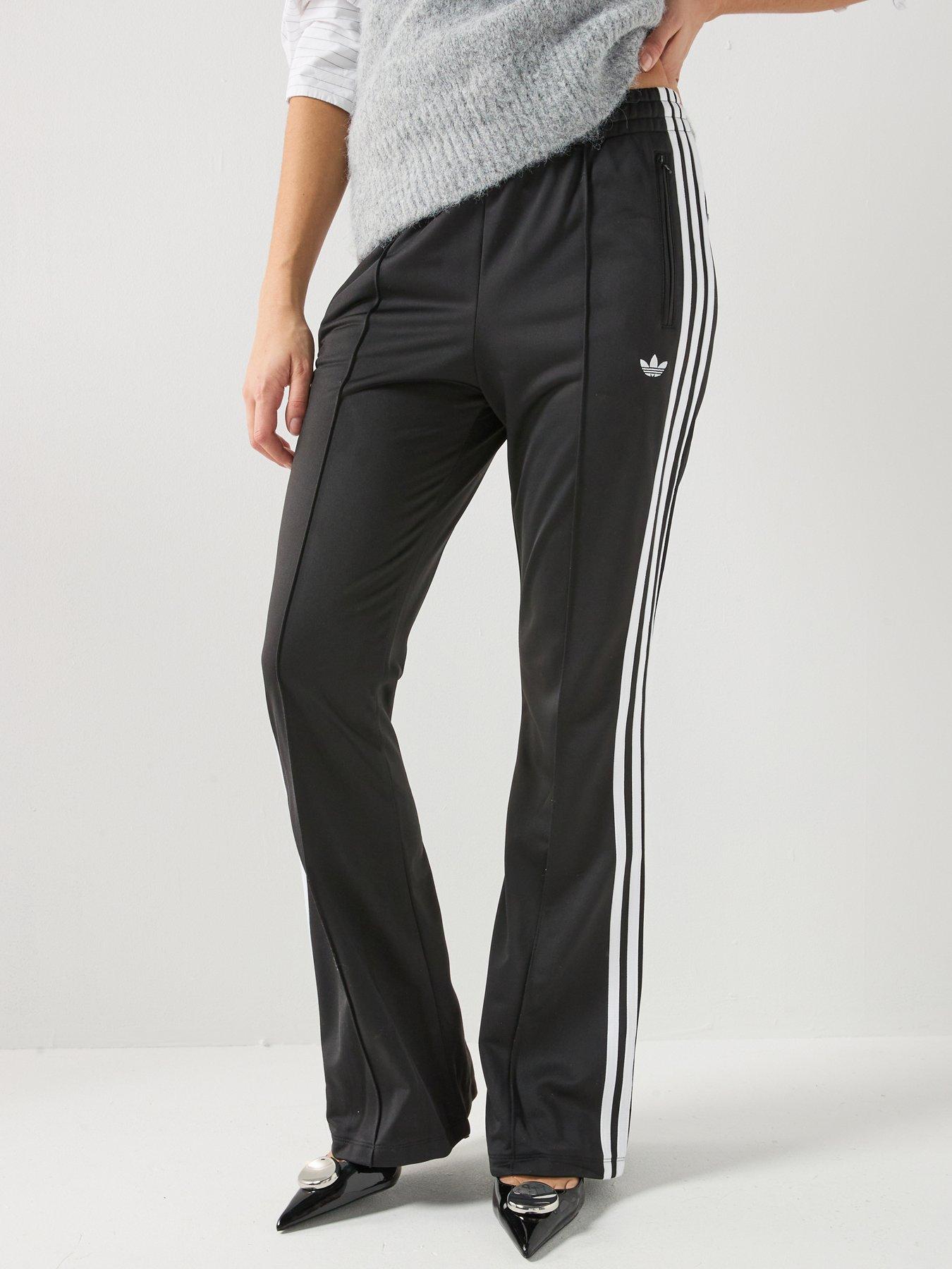 adidas Originals Womens Fire Bird Tracksuit Bottoms - Black