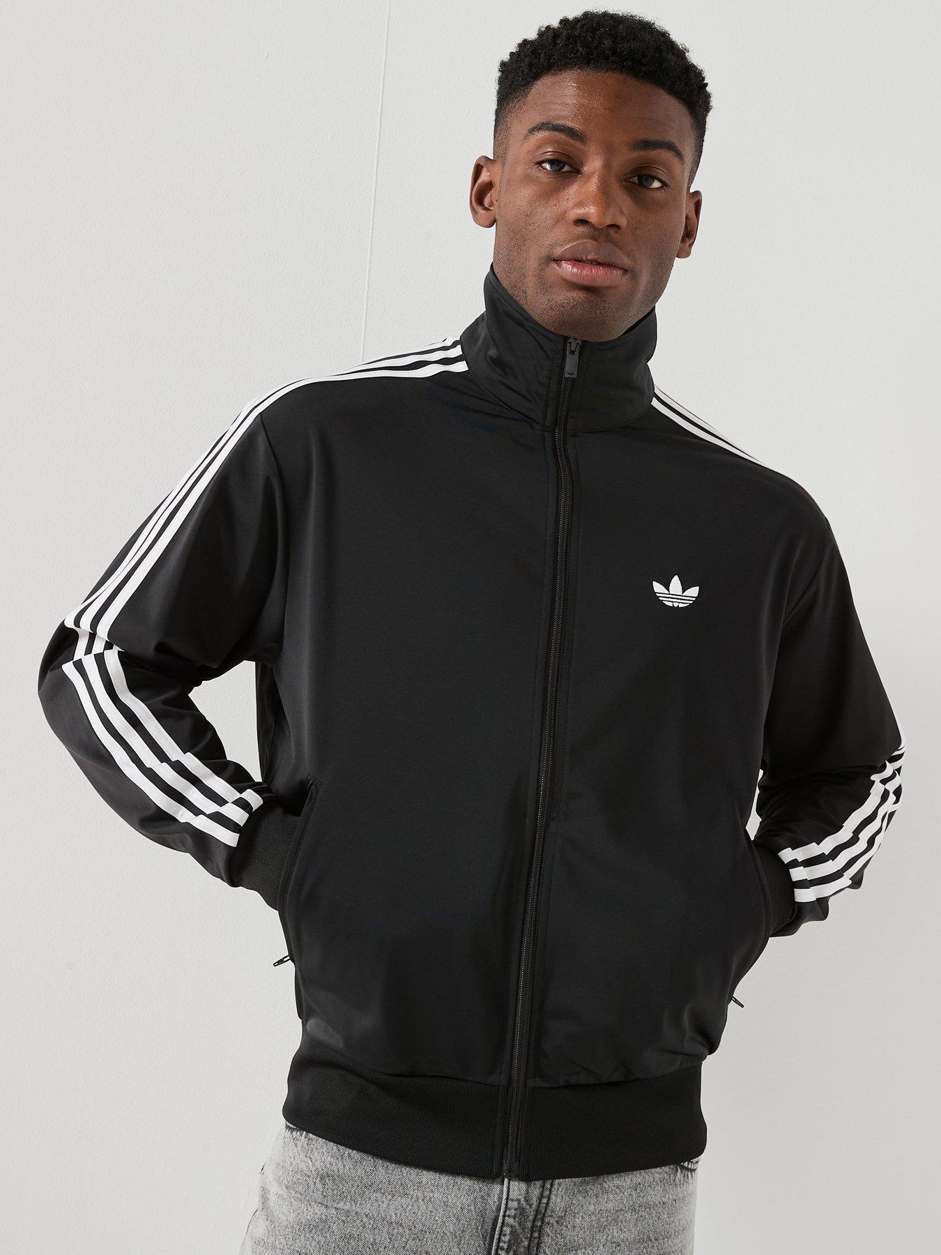 adidas Originals Men's Firebird Track Top - Black