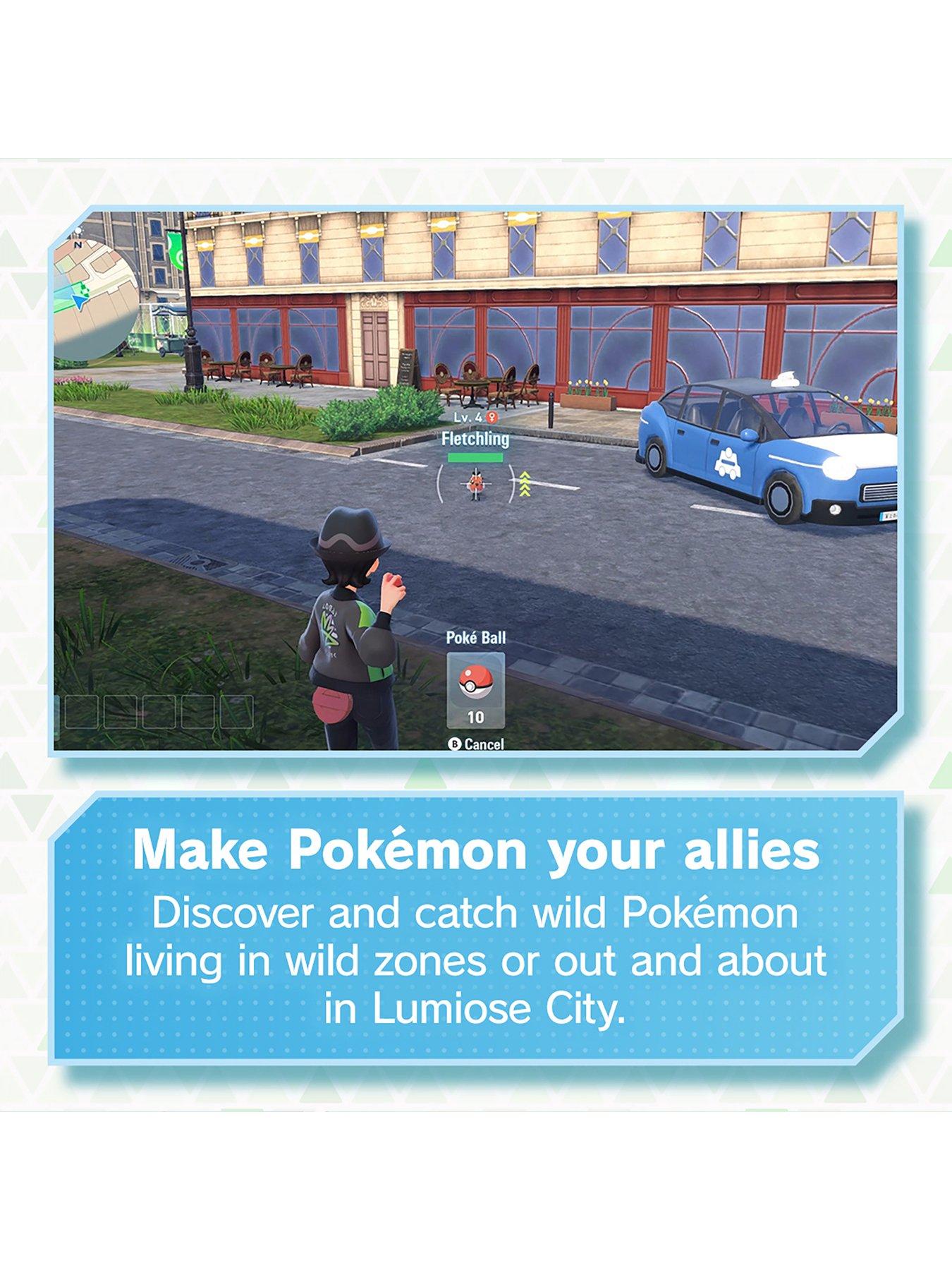 Image 6 of 7 of Nintendo Switch OLED Neon Blue/Neon Red&nbsp;Console&nbsp;&amp; Pokemon Legends Z-A