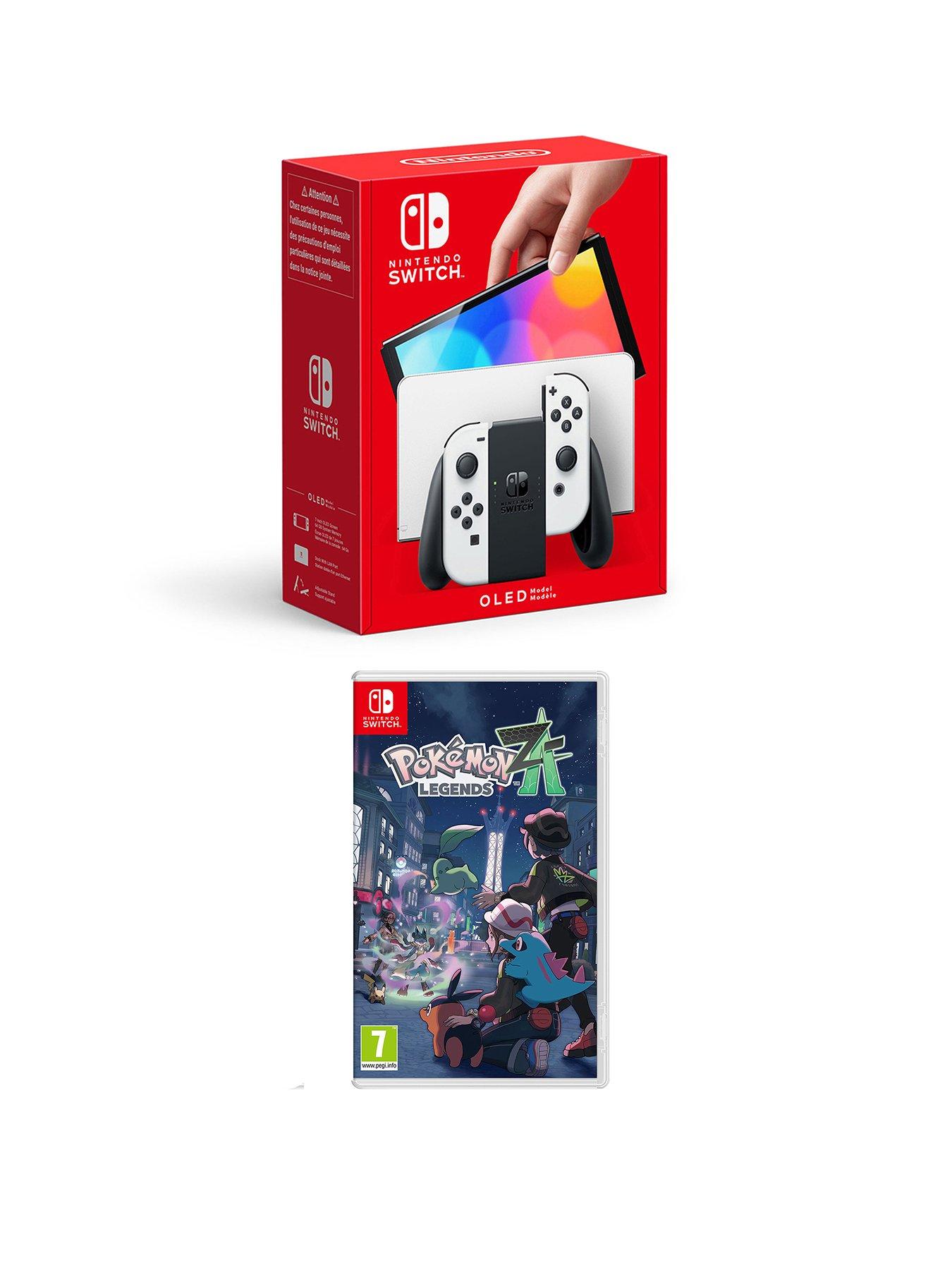Nintendo Switch OLED White Console  &  Pokemon Legends Z-A