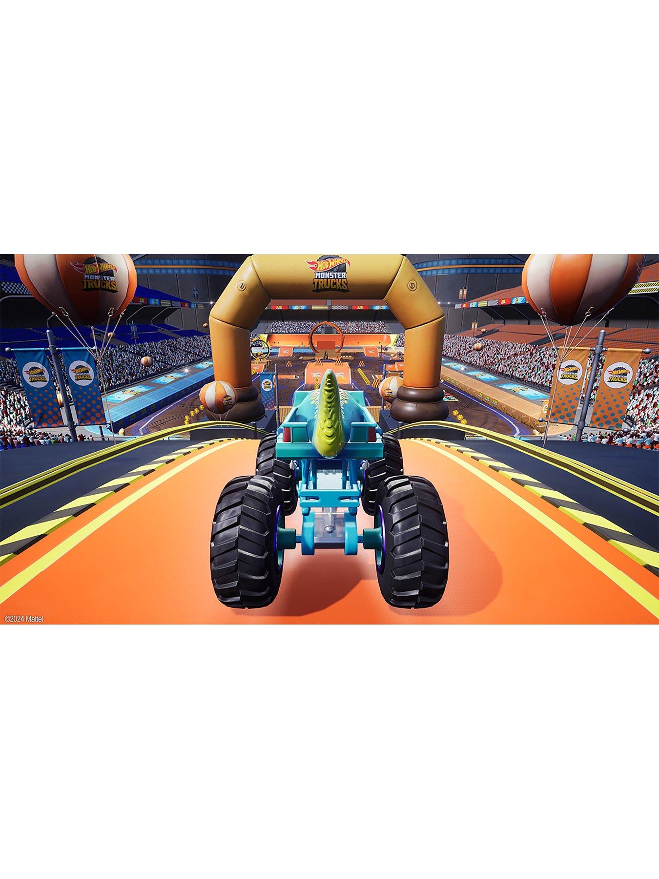  image of nintendo-switch-neonnbspconsole-amp-with-freenbsphotwheels-monster-truck-game
