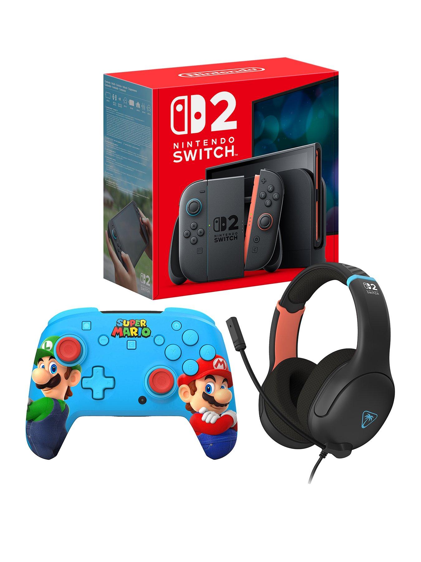 nintendo-switch-2-console-airlite-fit-headset-ns2-charcoal-black-rematch-wireless-ns2-mario-amp-luigi-controller