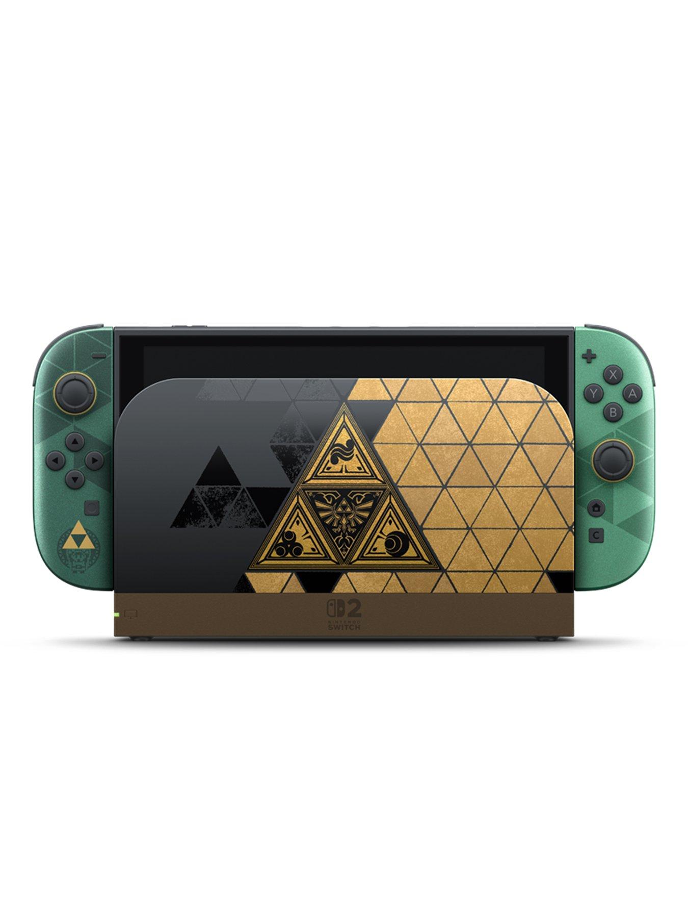 Image 2 of 7 of Nintendo The Legend of Zelda 40th Anniversary Edition Console + The Legend of&nbsp;Zelda:&nbsp;Ocarina of Time - Nintendo Switch 2
