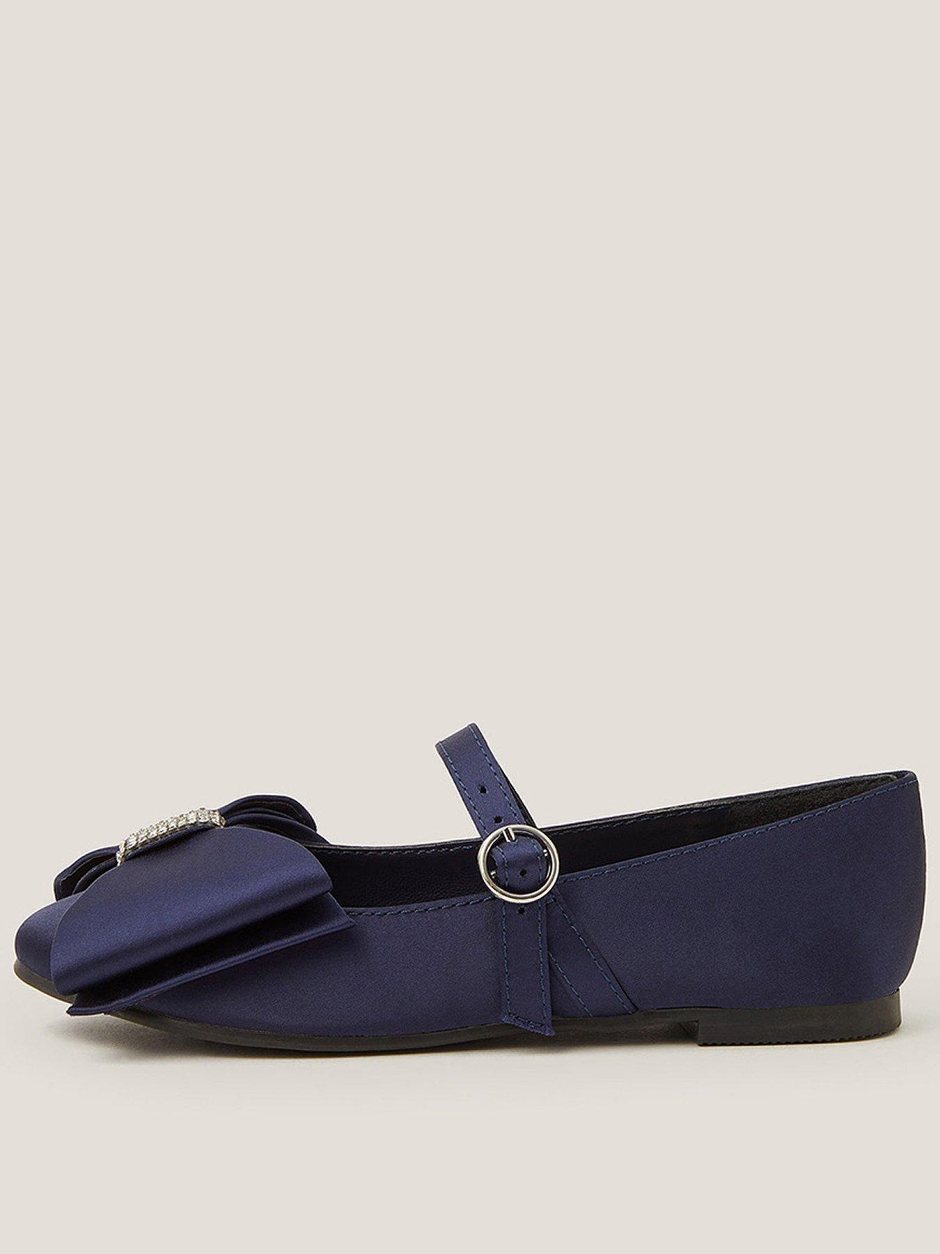 monsoon-girls-bow-satin-ballet-flats-navy