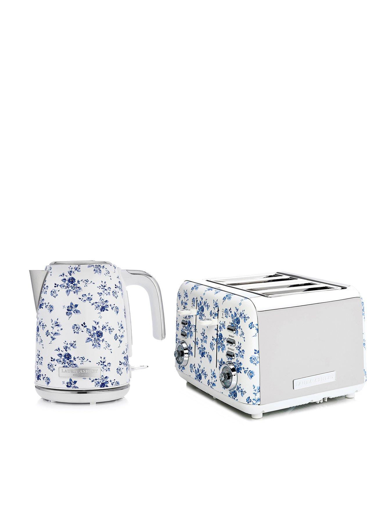 Laura Ashley Laura Ashley, 4 Slice Toaster Twin Pack, China Rose