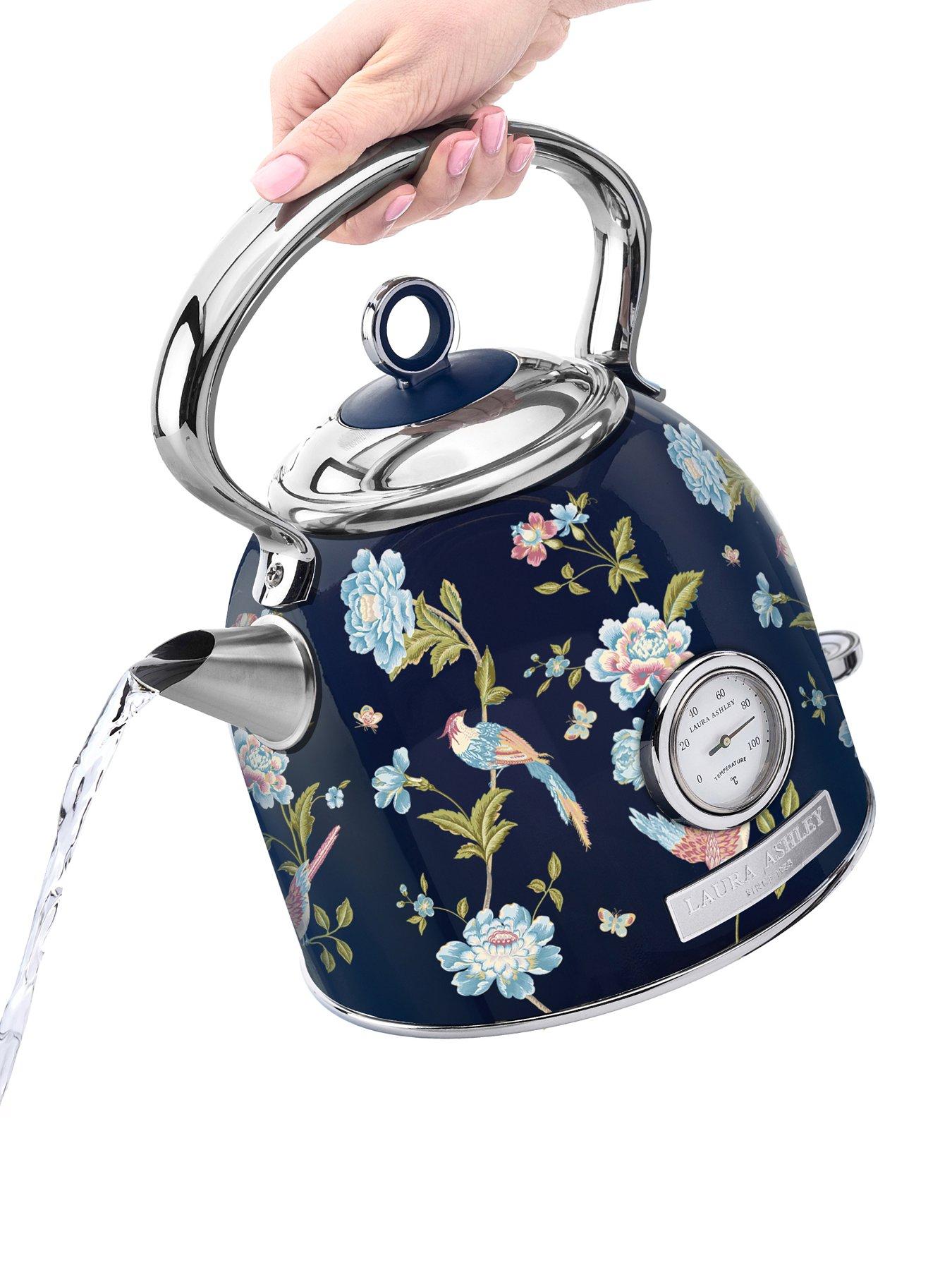 Image 2 of 6 of Laura Ashley 2 Slice Toaster Twin Pack, Elveden Navy