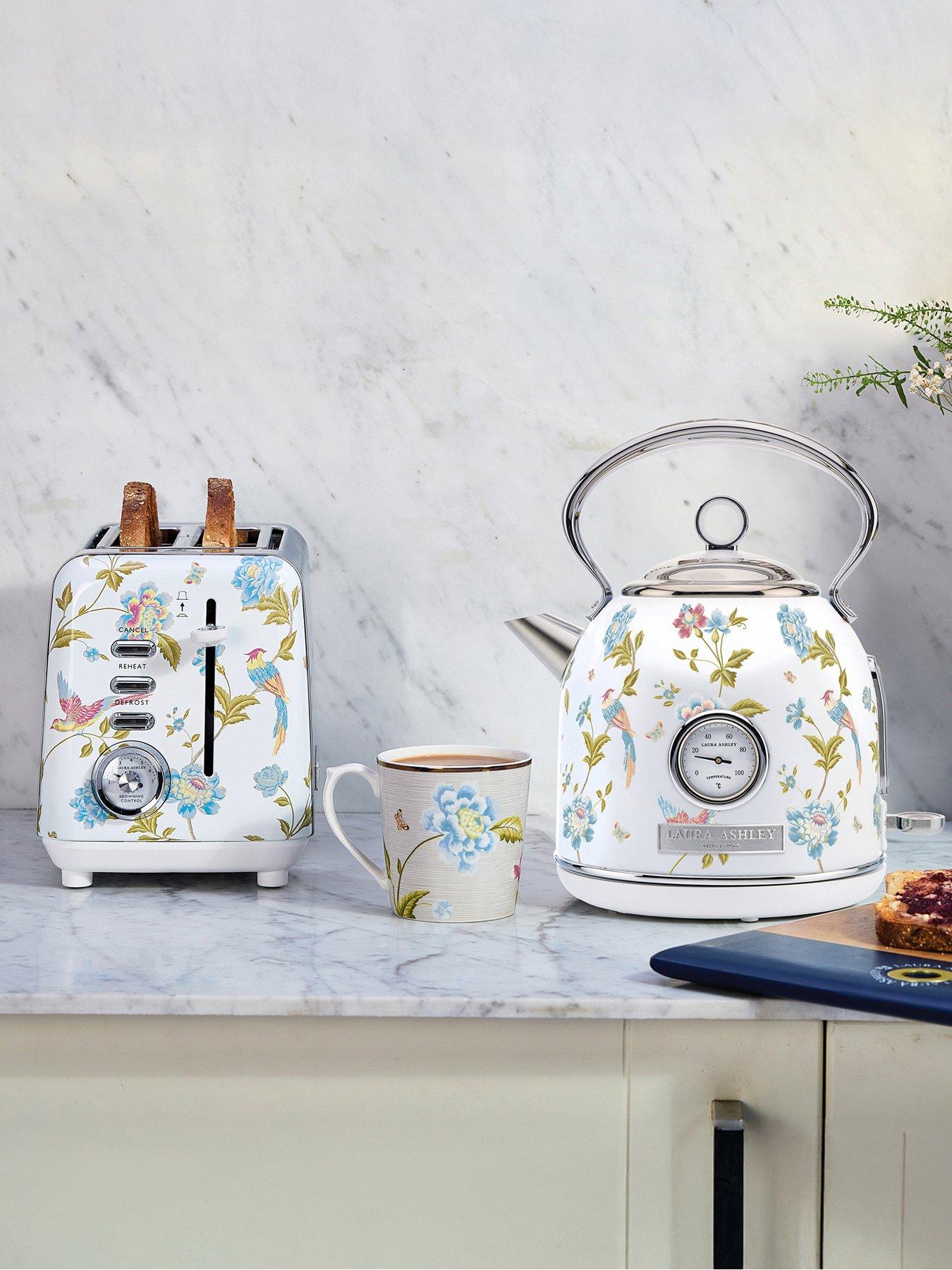 Image 2 of 6 of Laura Ashley Laura Ashley, 2 Slice Toaster Twin Pack, Elveden White