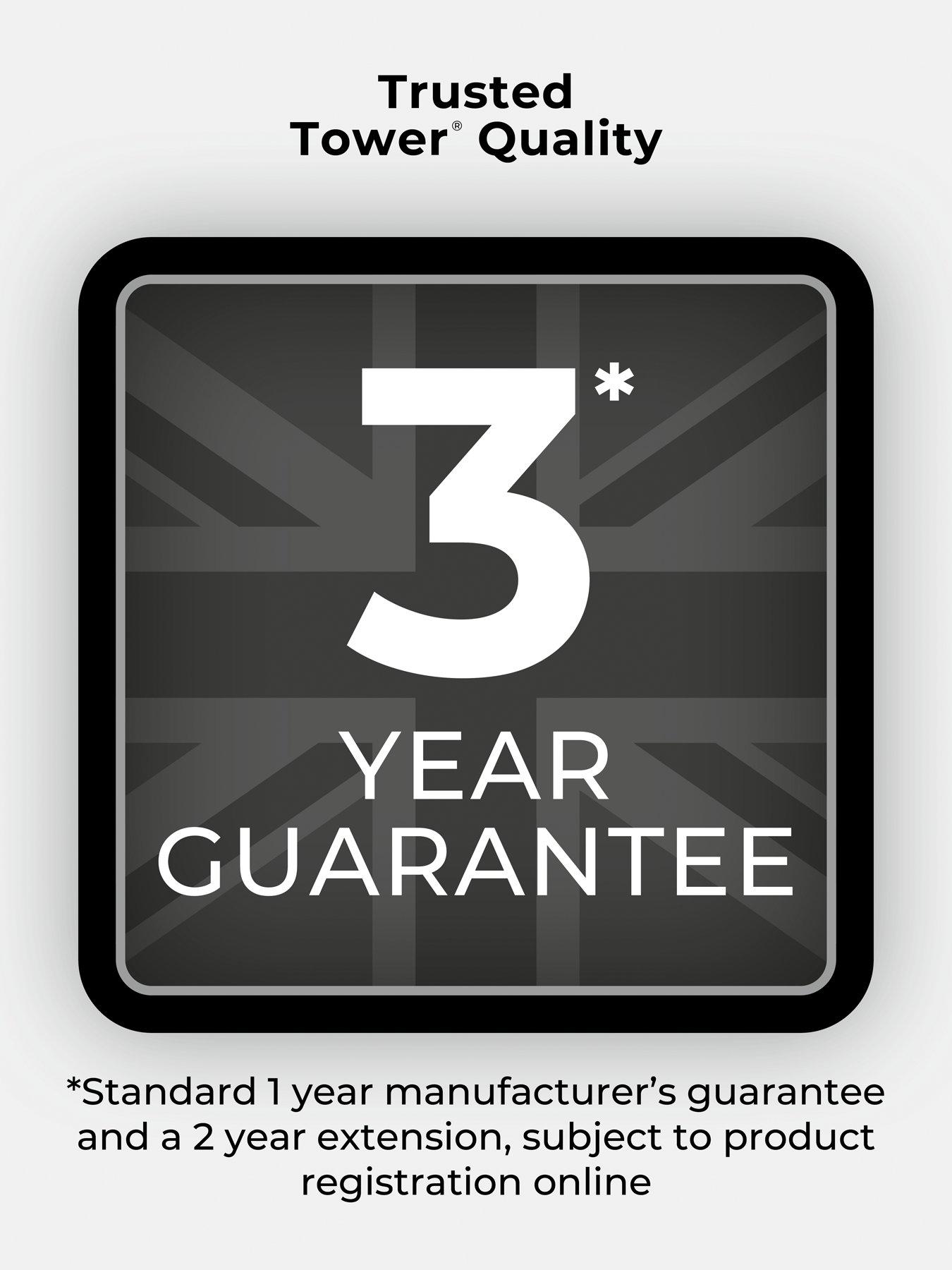 Image 7 of 7 of Tower Mirage 1.7L Digital Kettle with Variable Temperature Function 3kW Black with Chrome Accents