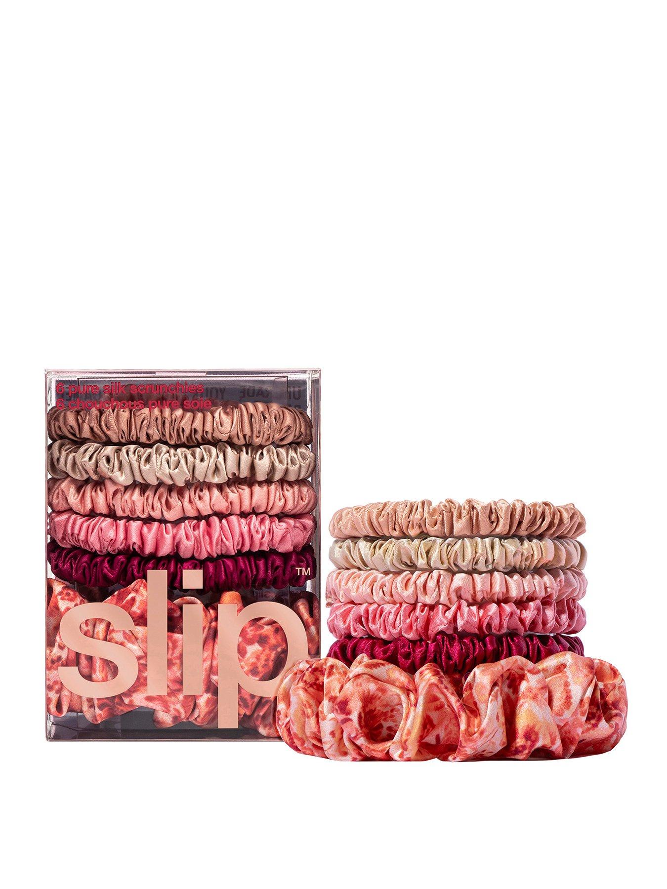 slip-pure-silk-scrunchies-flora-set