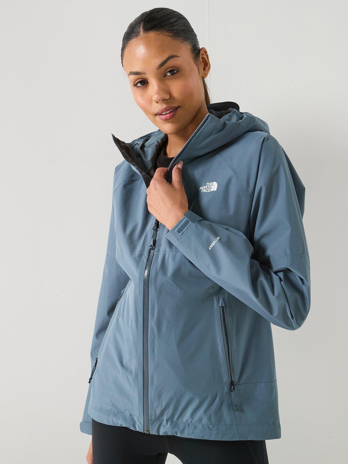  image of the-north-face-womens-diablo-dynamic-zip-in-jacket-graphite-grey