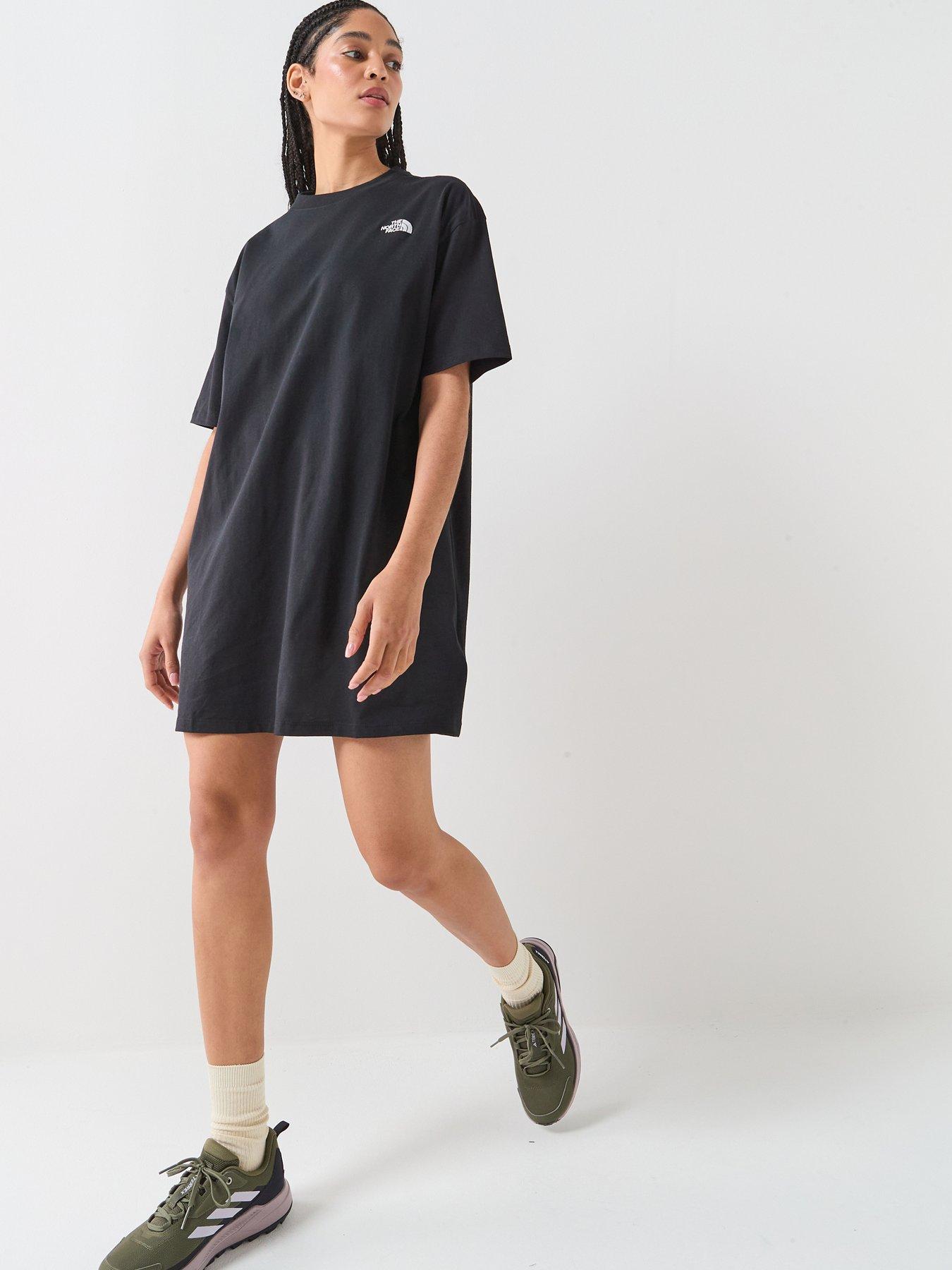 The North Face Womens Evolution Simple Dome T-Shirt Dress - Black