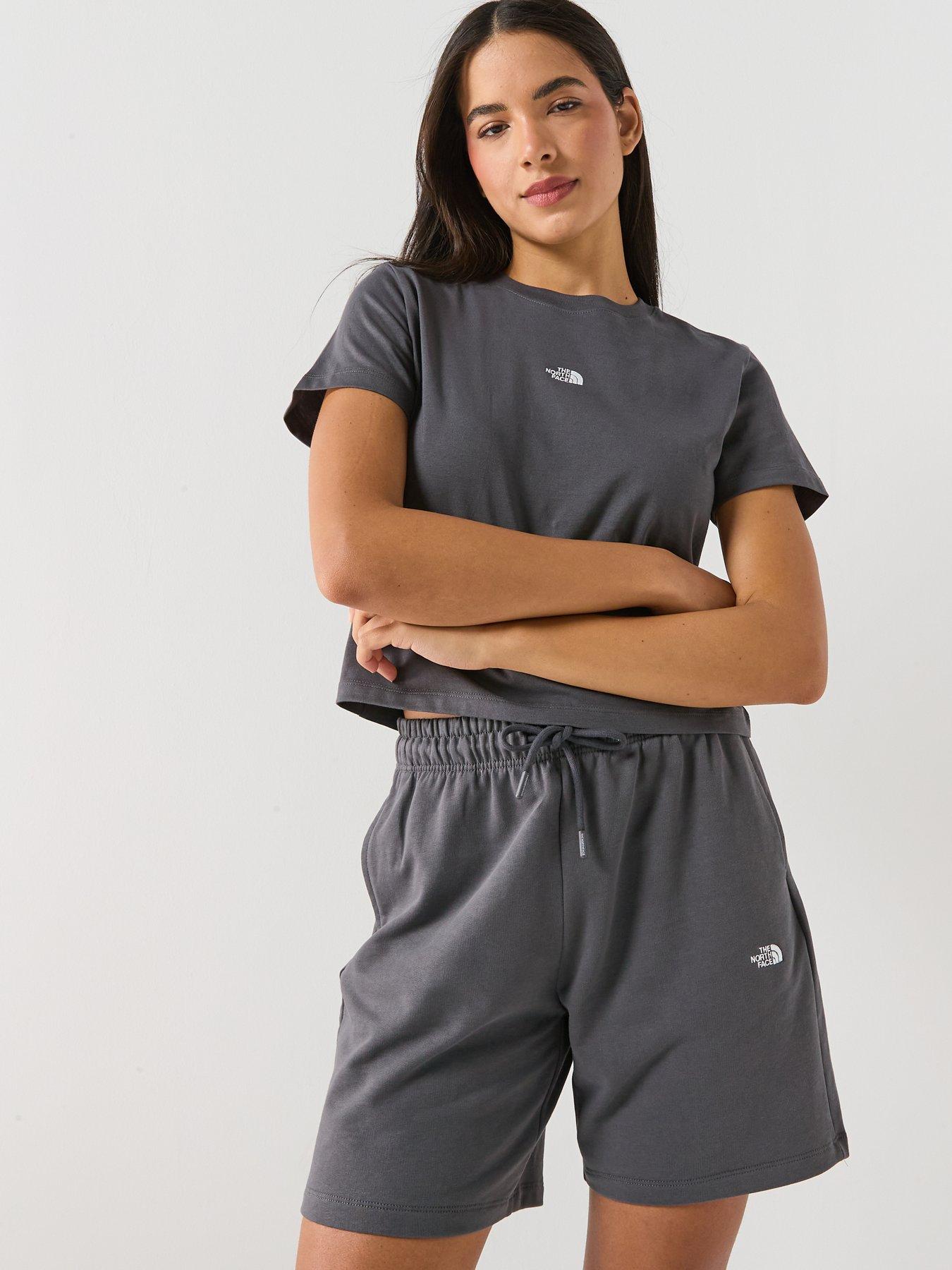 Image 5 of 5 of The North Face Womens Essential Light Relaxed Shorts - Grey