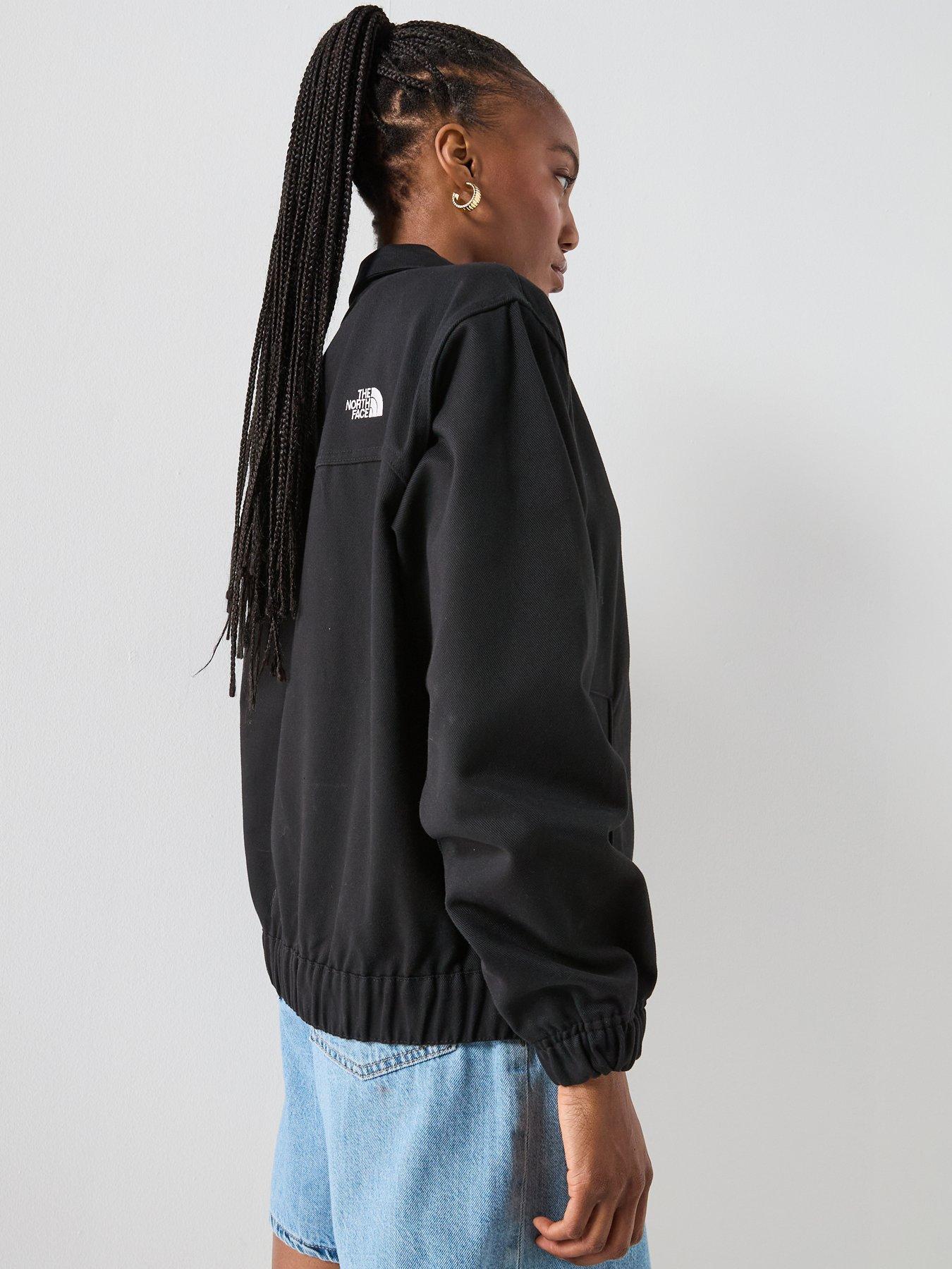 Image 6 of 6 of The North Face Womens Twill Collared Jacket - Black