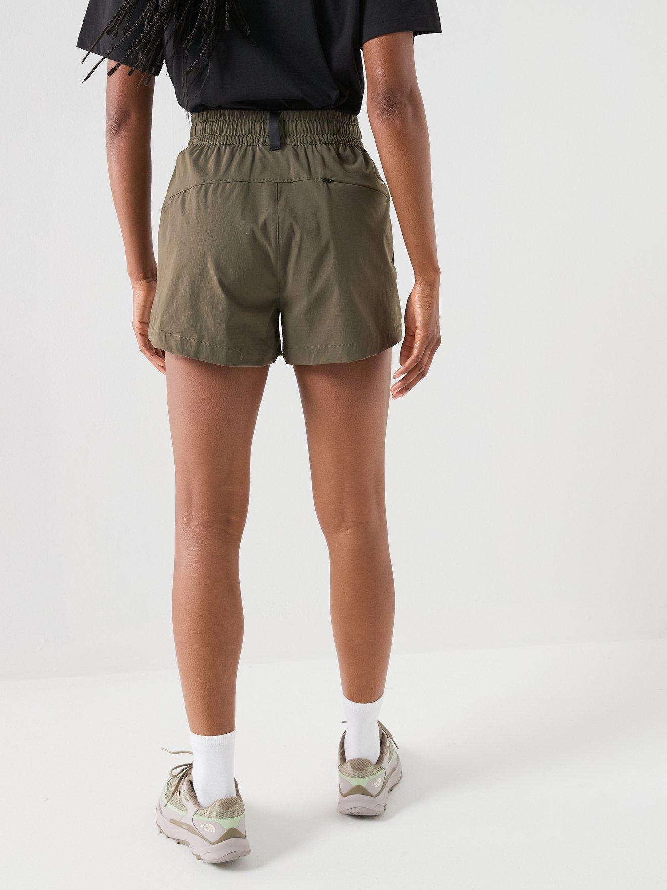 Image 2 of 5 of The North Face Womens Class V Pathfinder Pull On Shorts - Green