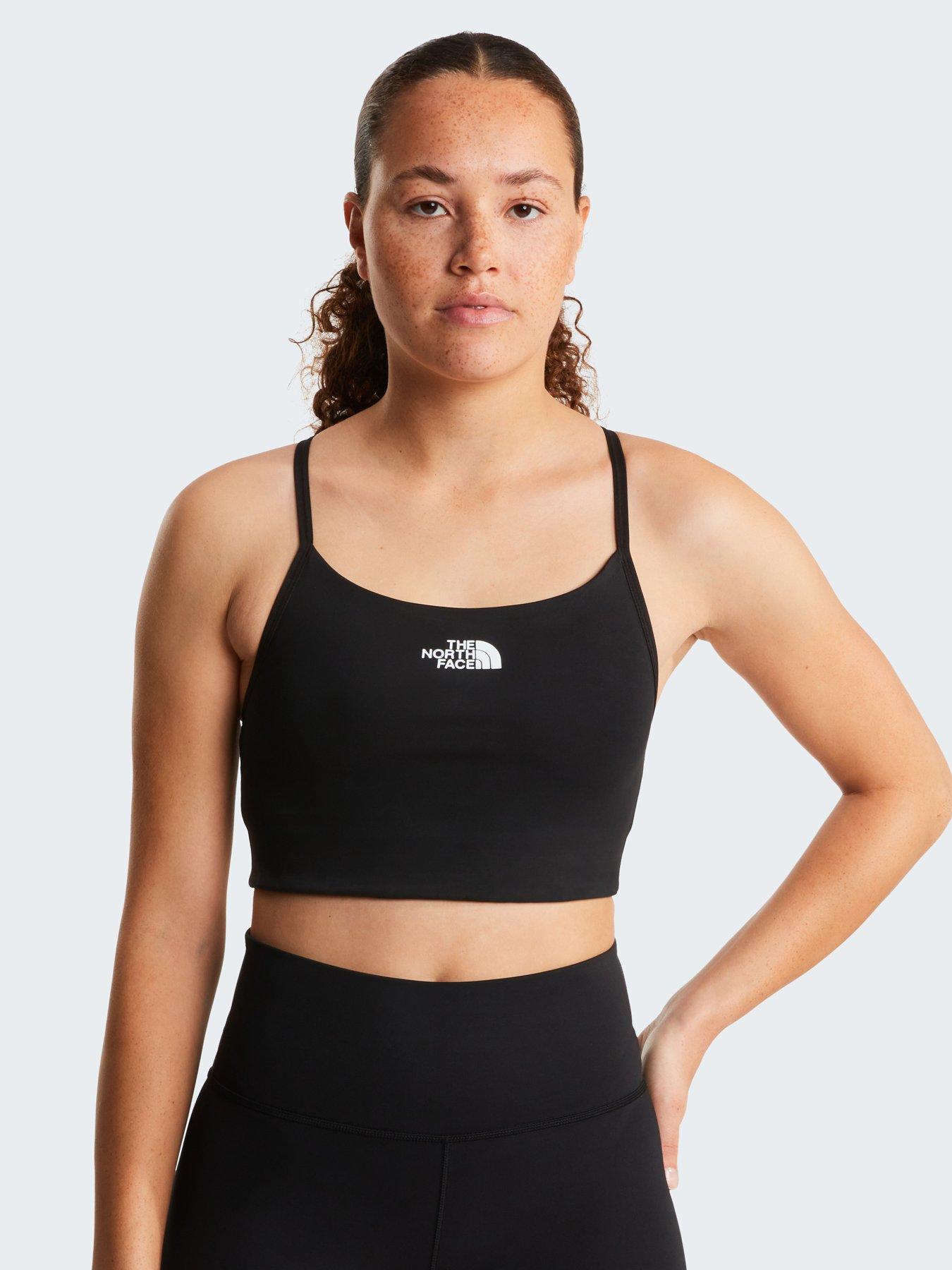 The North Face Womens Flex Light Suport Sports Bra - Black