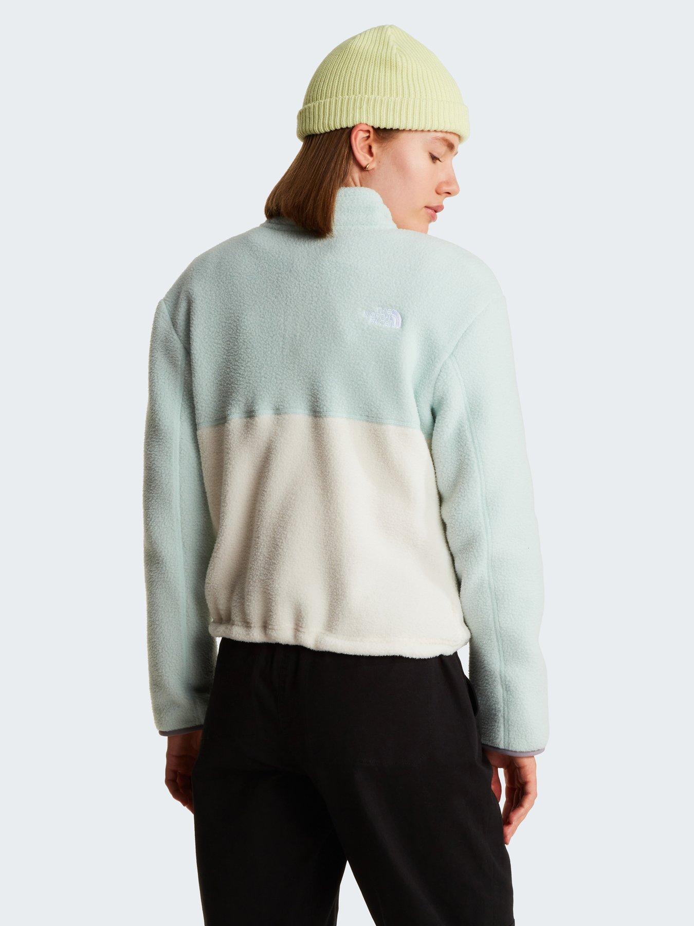 Image 2 of 3 of The North Face Womens Yumiori 1/4 Zip Fleece - White