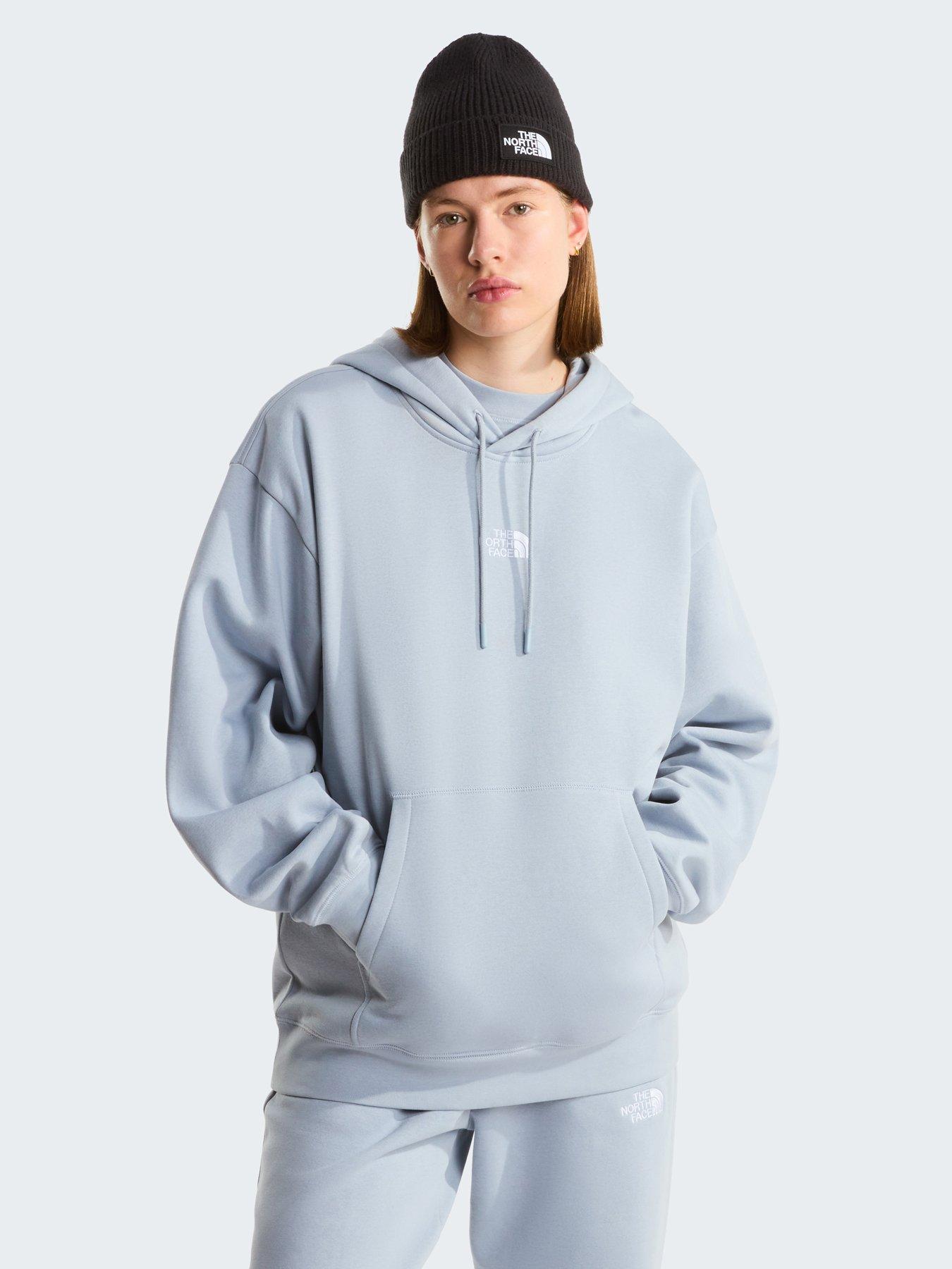 Image 1 of 3 of The North Face Womens Essential Oversized Hoodie - Grey