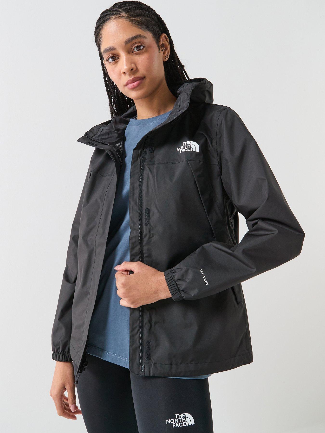 The North Face Womens Antora Rain Jacket - Black
