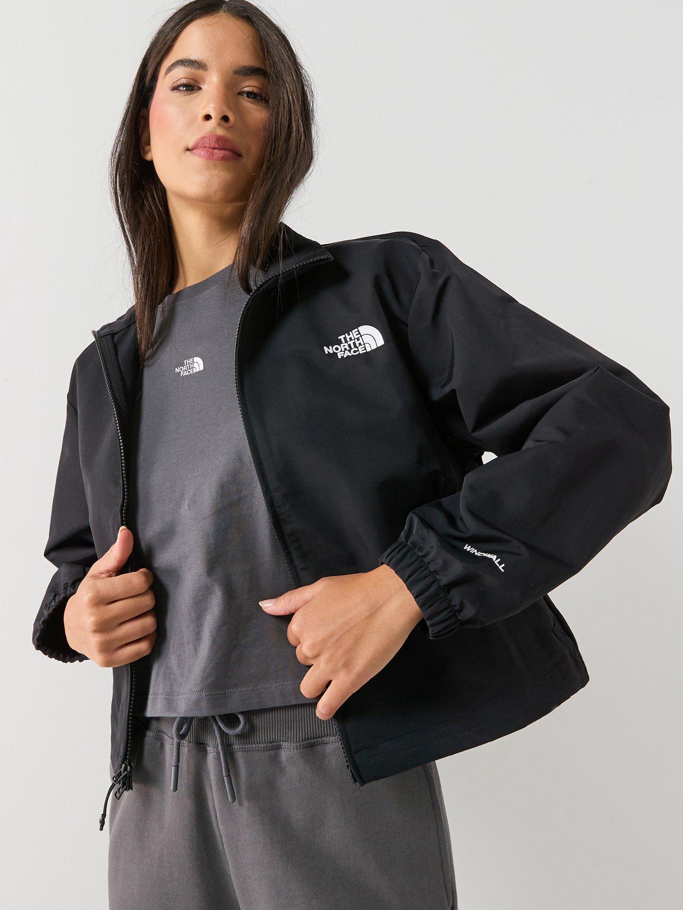 Image 1 of 6 of The North Face Womens Easy Packable Jacket - Black