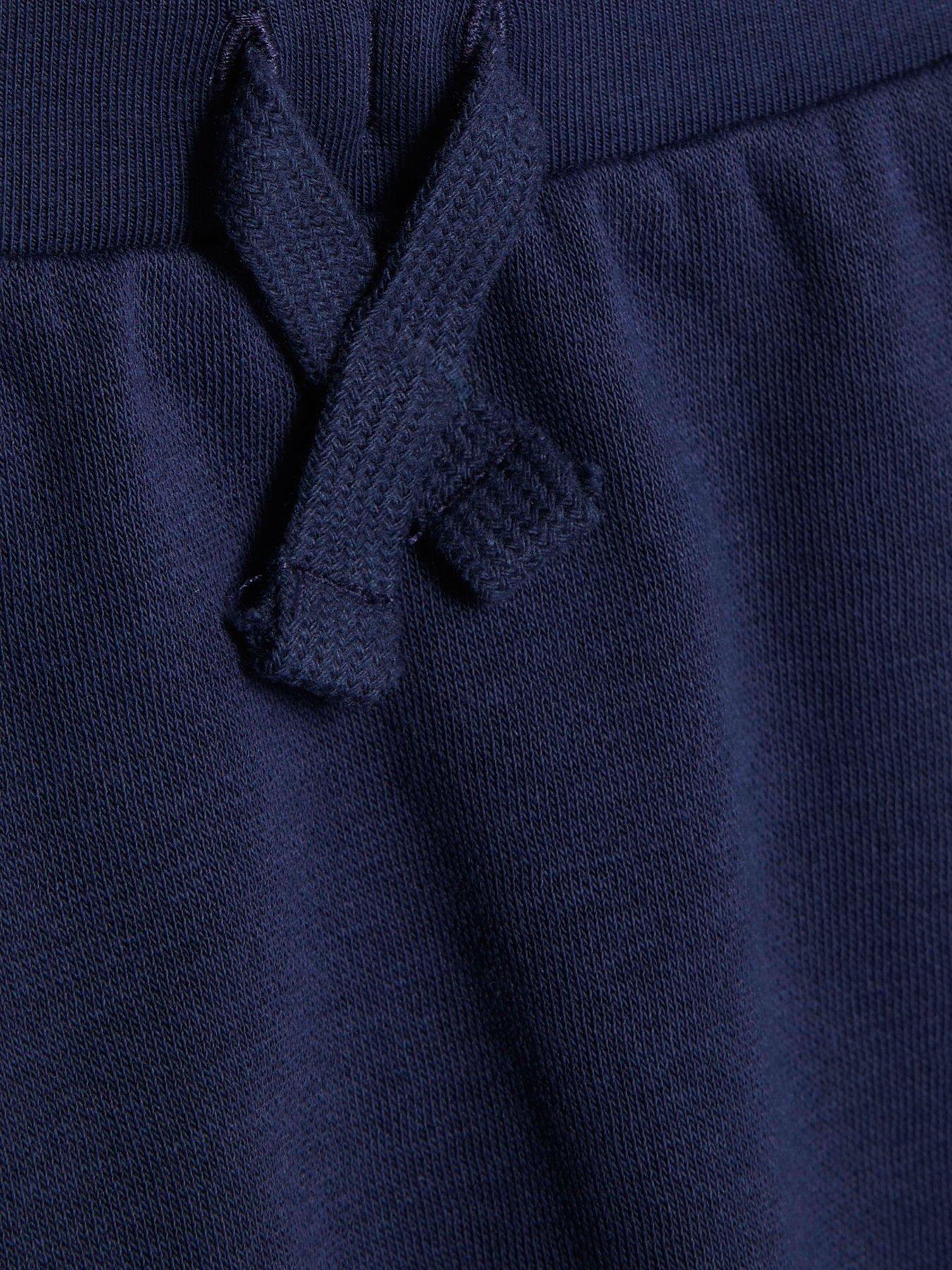  image of river-island-baby-baby-boys-colour-block-sweatshirt-set-blue