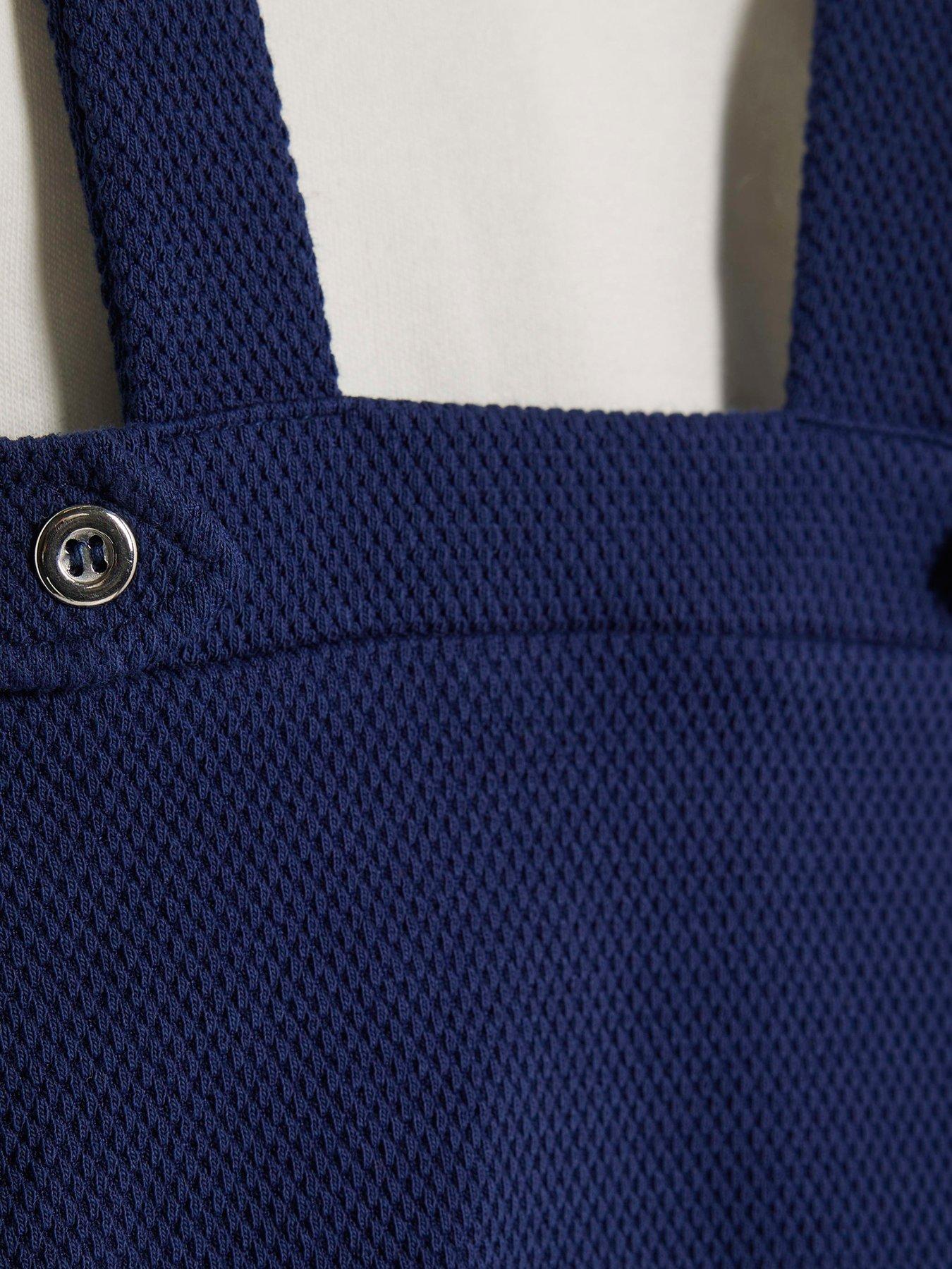  image of river-island-baby-boys-sailor-collar-short-set-navy