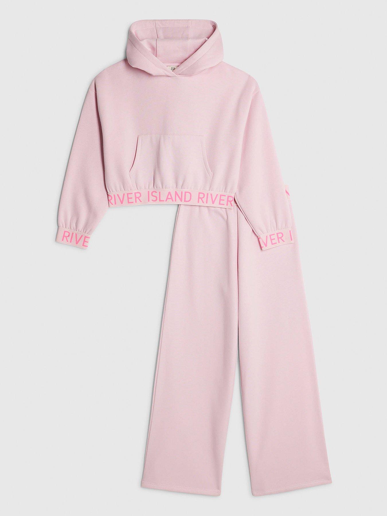river-island-older-girls-glitter-waistband-sweat-set-pink