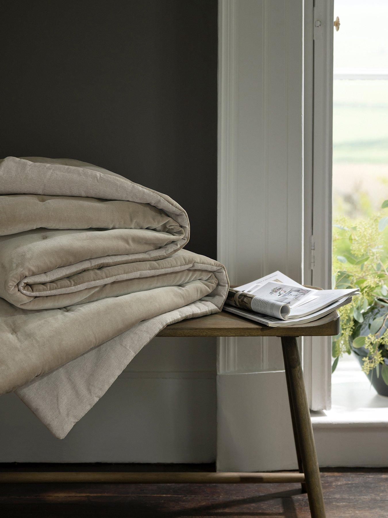 Christy Jaipur Luxury Velvet Quilted Throw