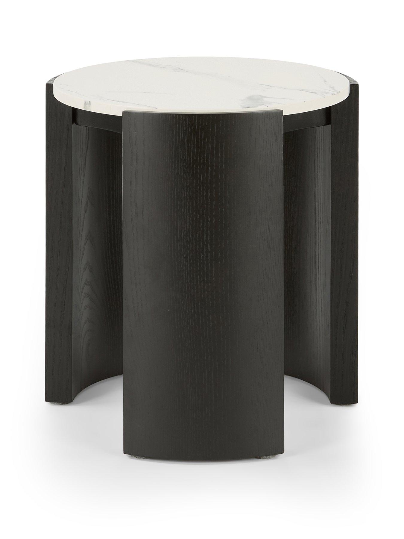 Image 2 of 7 of The Very Collection Verity Side Table - Black/White -&nbsp;FSC&reg; Certified