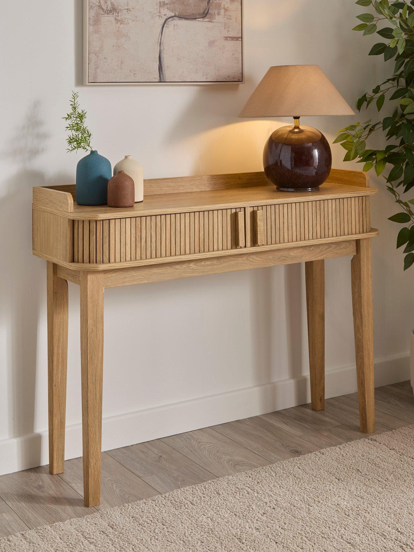The Very Collection Louvre Console Table - Oak - FSC® Certified