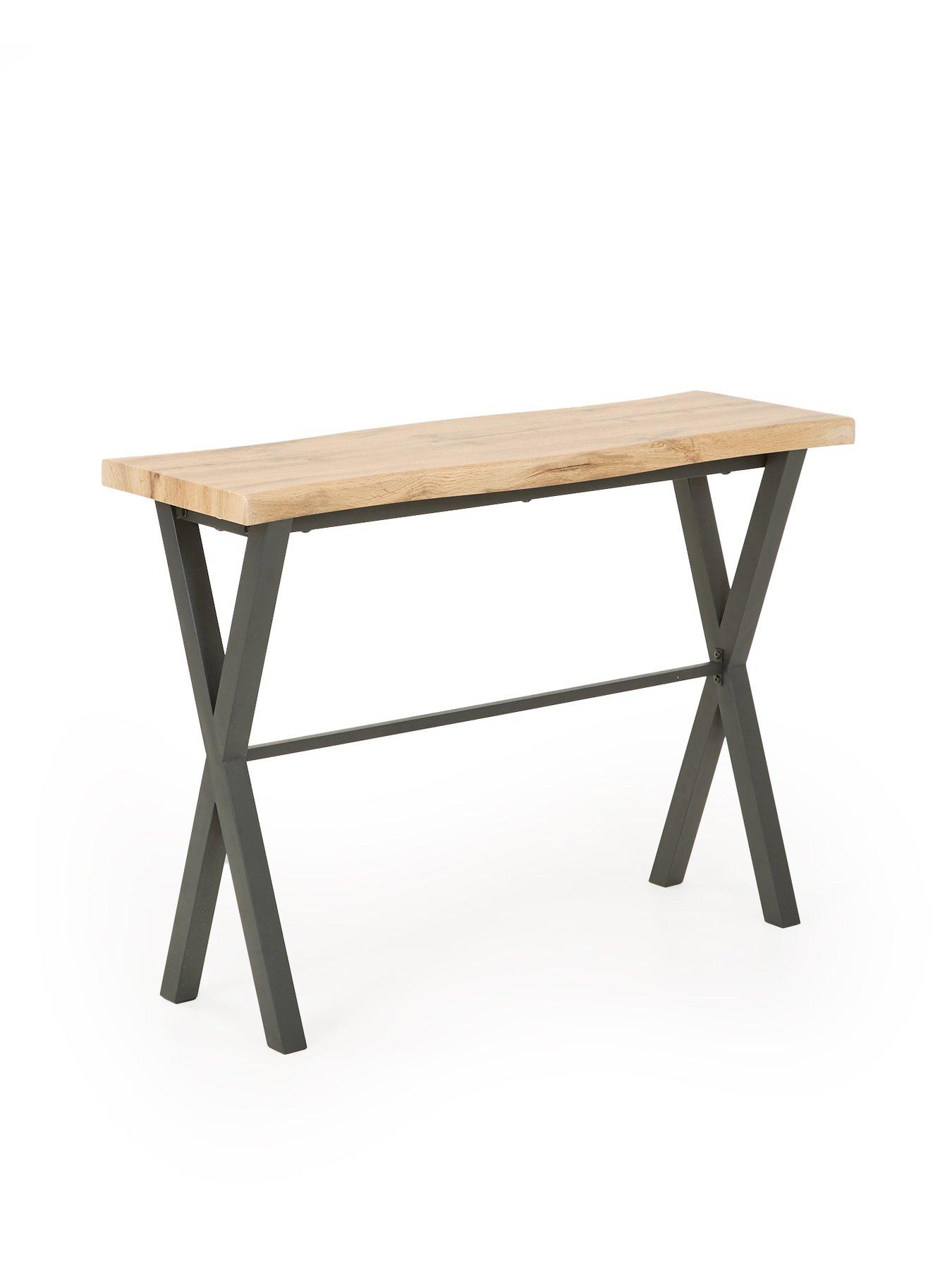  image of the-very-collection-mathers-console-table-oakblack