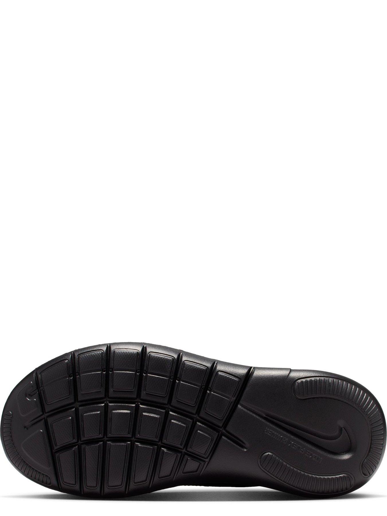  image of nike-big-kids-flex-runner-4-running-trainers-black