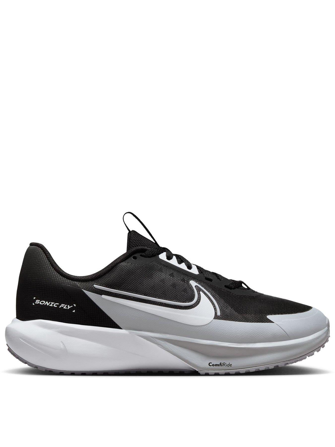 image of nike-junior-sonic-fly-trainers-black