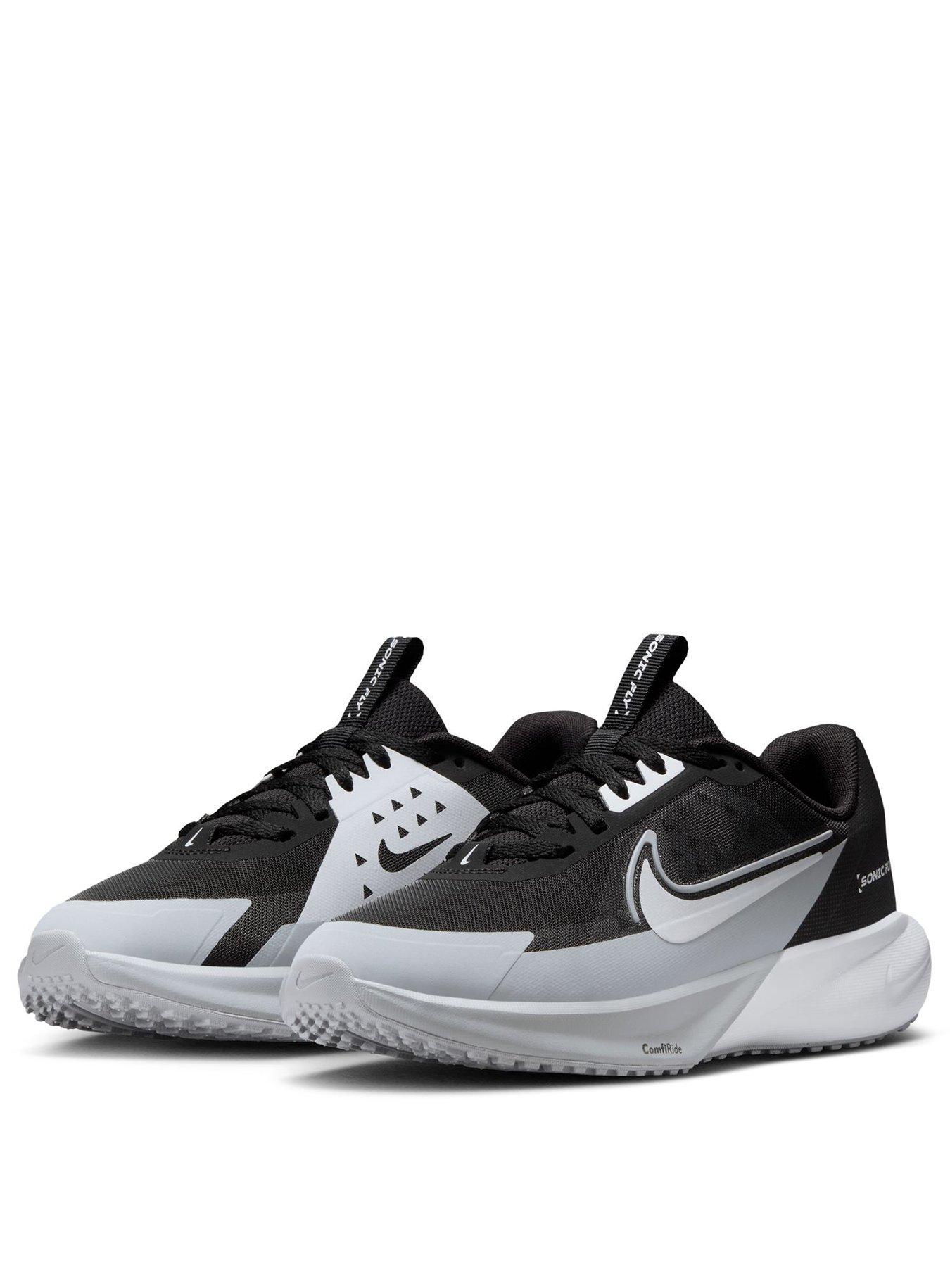 stillFront image of nike-junior-sonic-fly-trainers-black