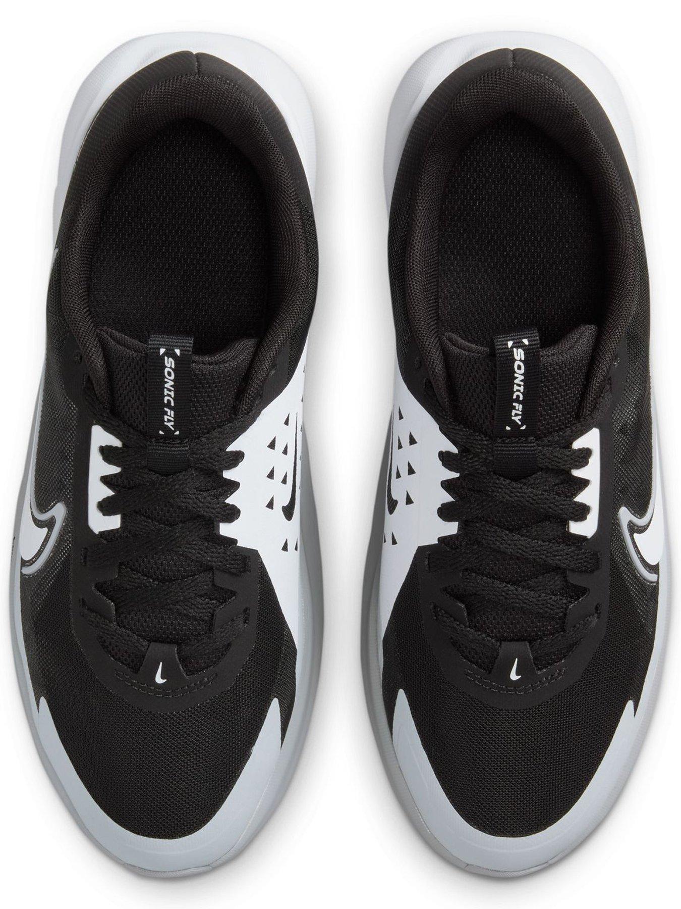  image of nike-junior-sonic-fly-trainers-black