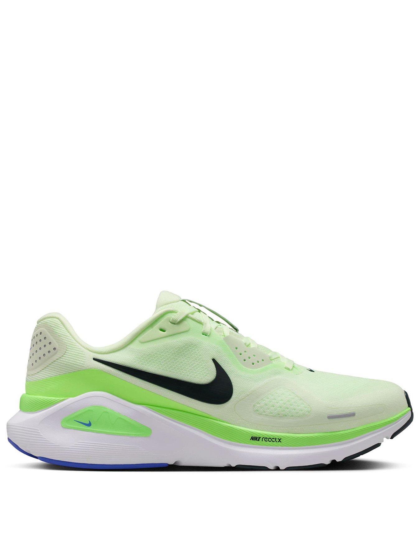  image of nike-mens-running-structure-26-trainers-green