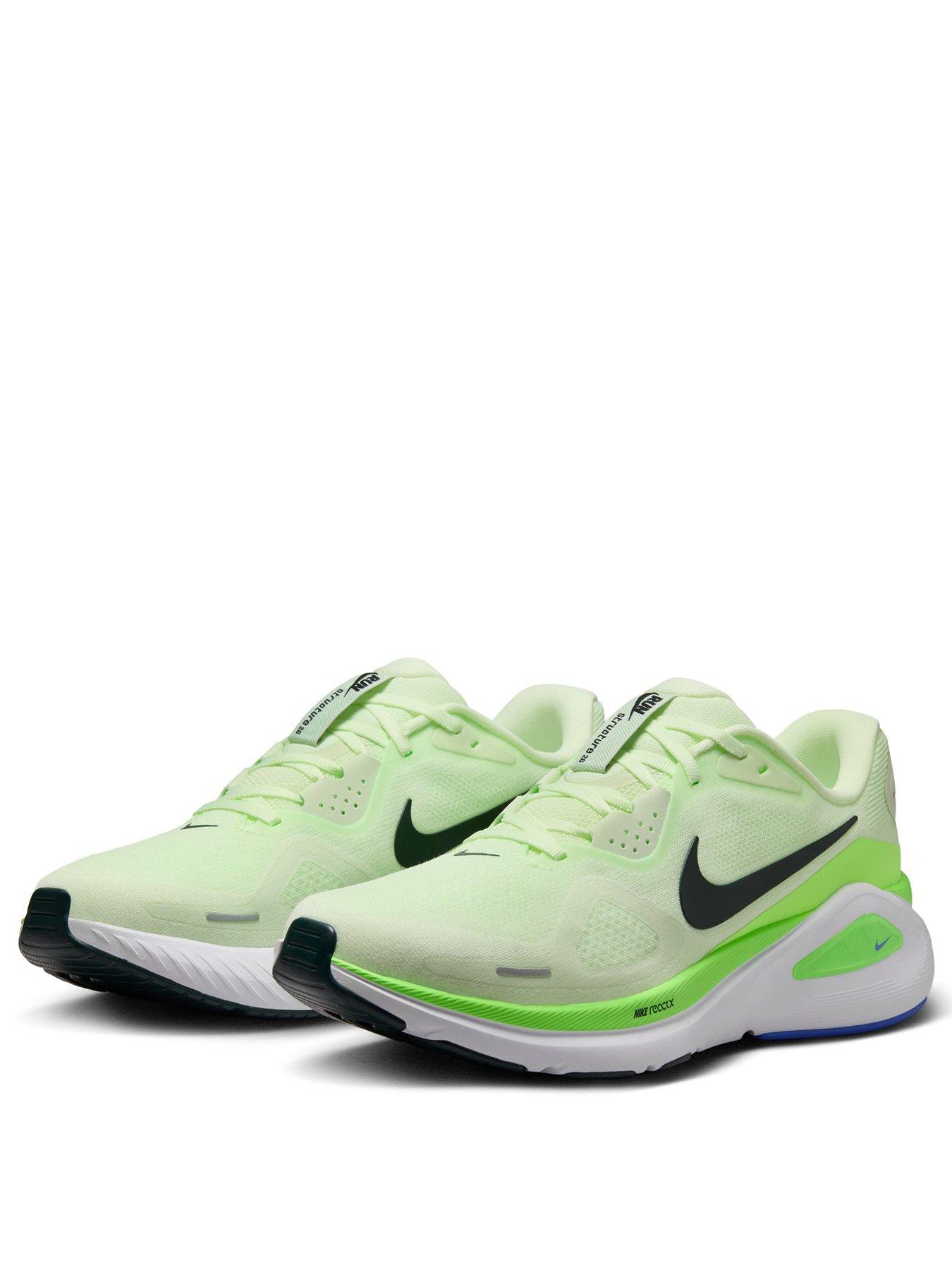 image of nike-mens-running-structure-26-trainers-green