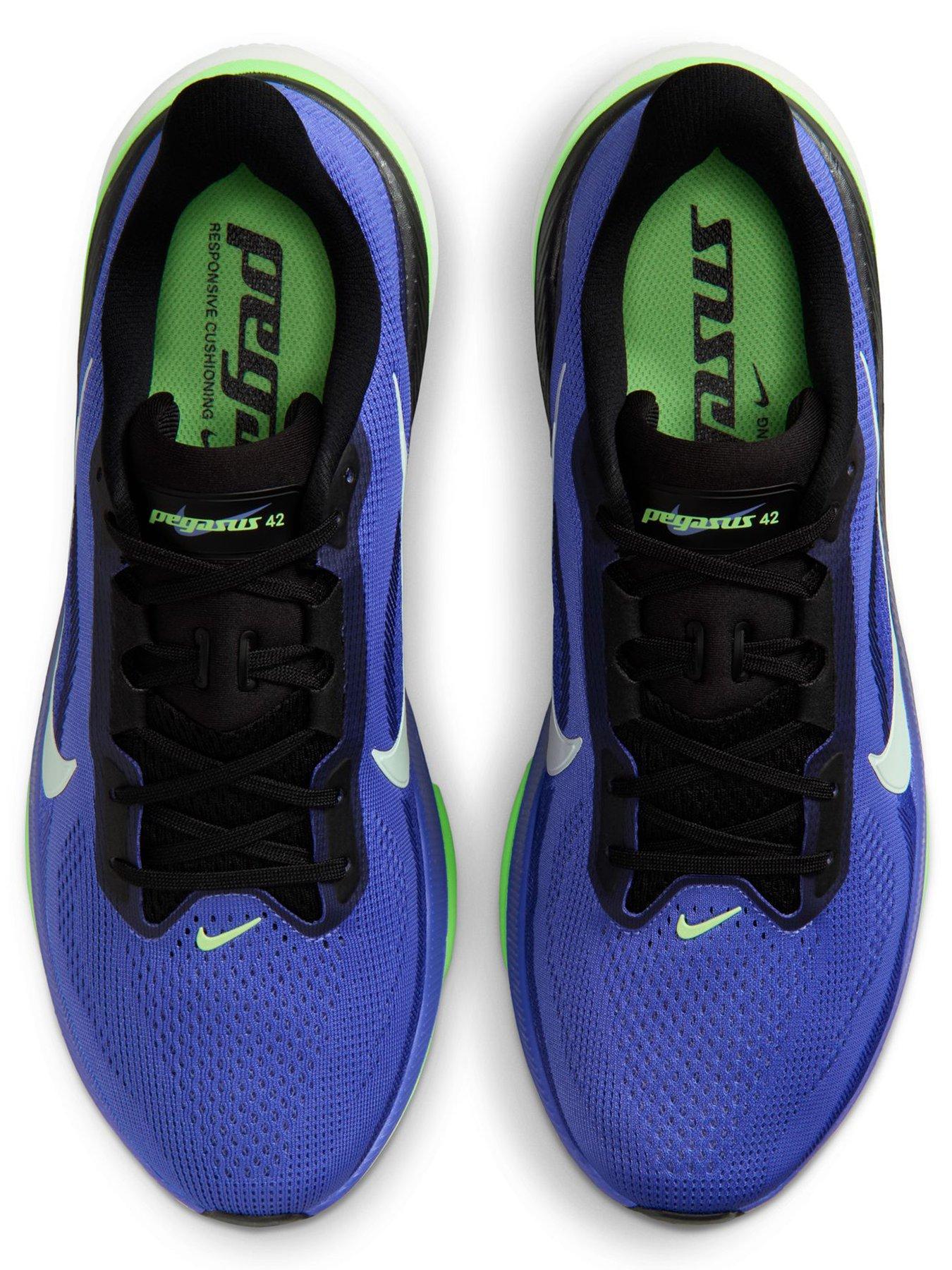 Image 4 of 7 of Nike Mens Running Pegasus 42 Trainers - Blue